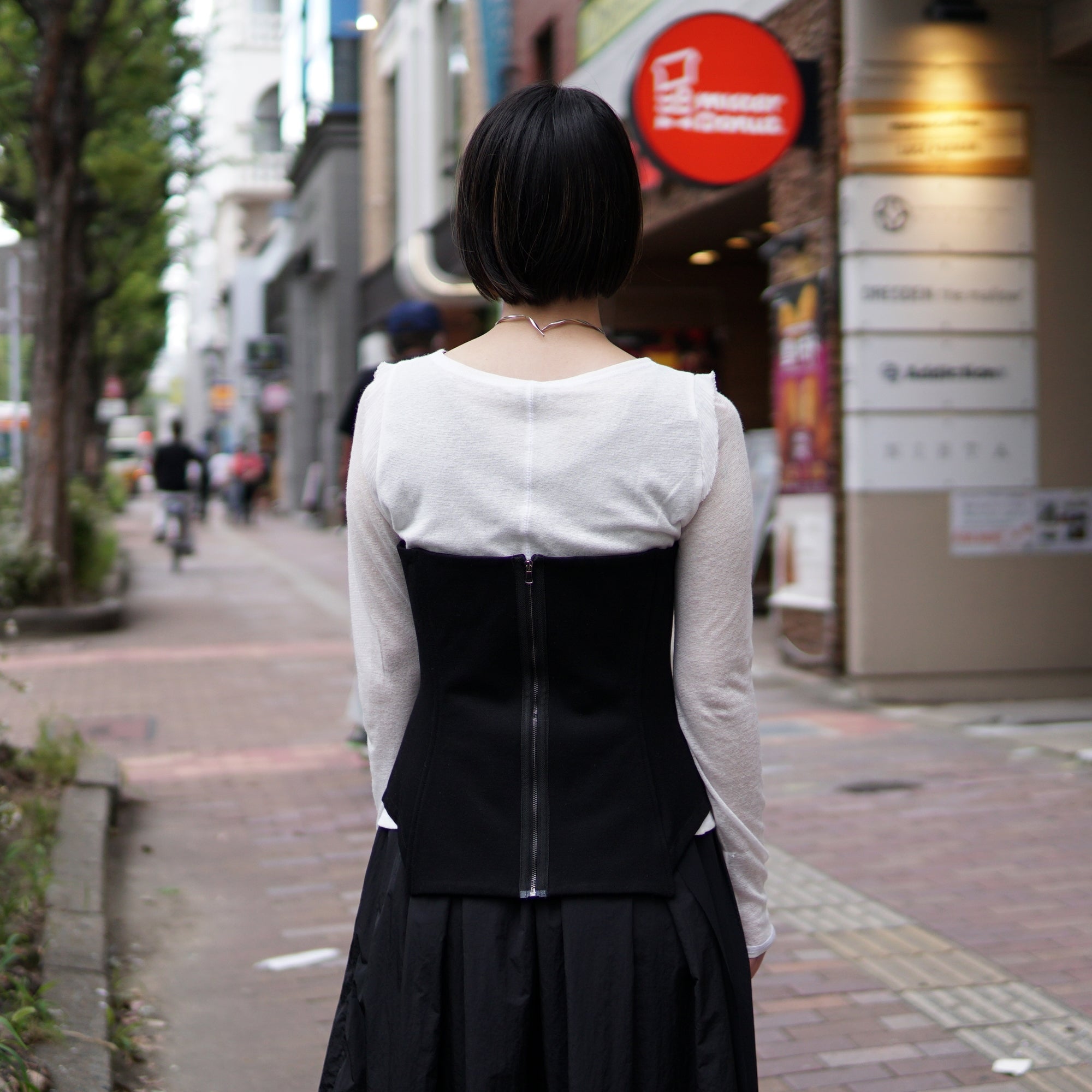 No:GA1-2221 | Name:Pazzle Corset | Color:Black | Size:S【G2A】-G2A-ADDICTION FUKUOKA