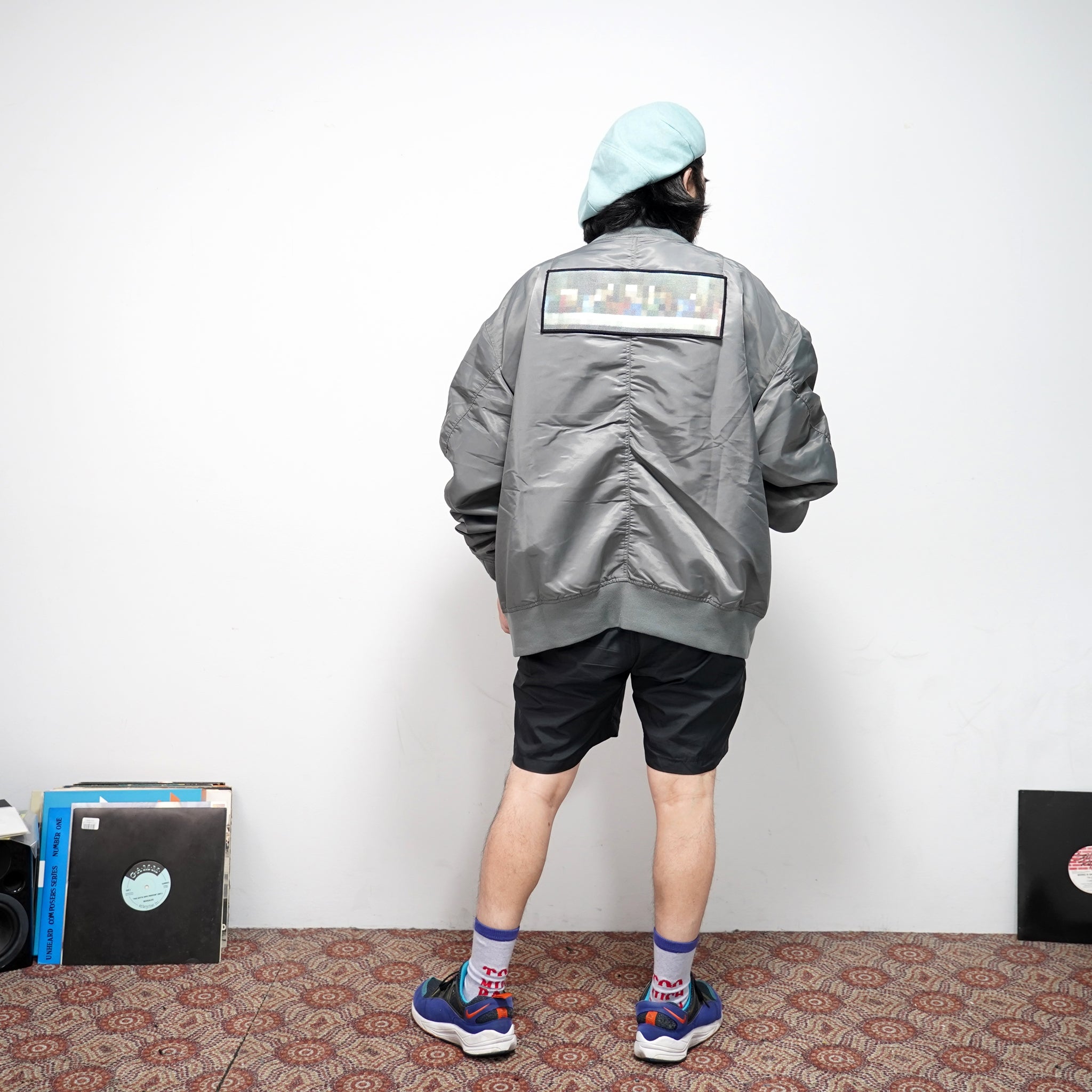 SNA21-CR-P01 | Big Ma-1 | Color:Green/Gray | Size:Free【SEIVSONS X (A)CRYPSIS®】【SEIVSON_セイヴソン】【archive】