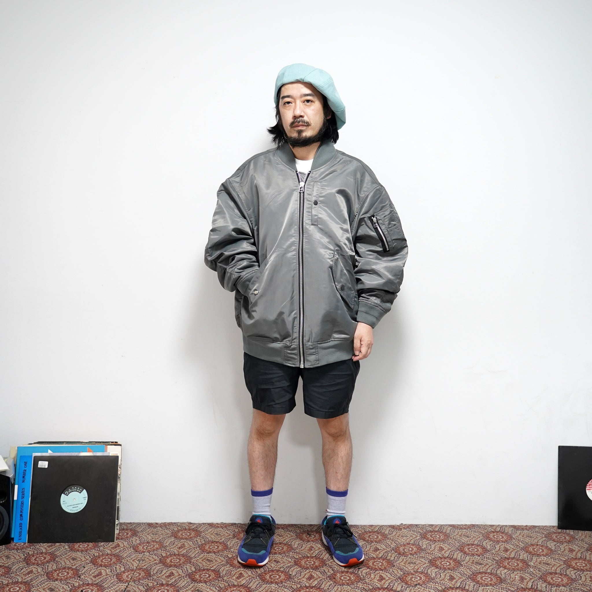 SNA21-CR-P01 | Big Ma-1 | Color:Green/Gray | Size:Free【SEIVSONS X (A)CRYPSIS®】【SEIVSON_セイヴソン】【archive】