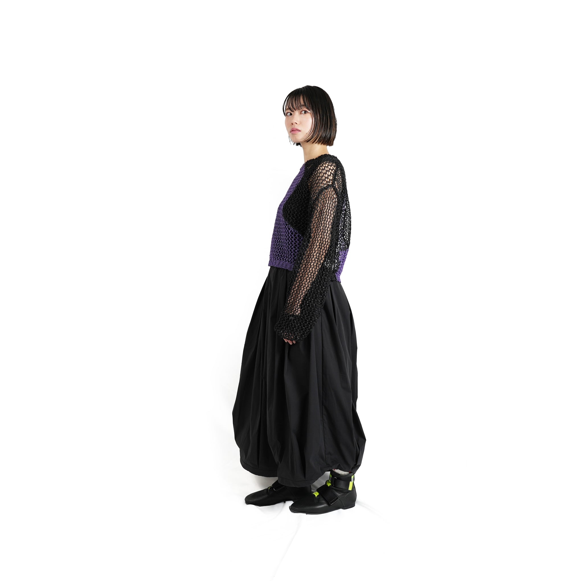 No:LKL23HPT2006 | Name:RIAM | Color:Black/Light Khaki【KELEN LADYS_ケレン】