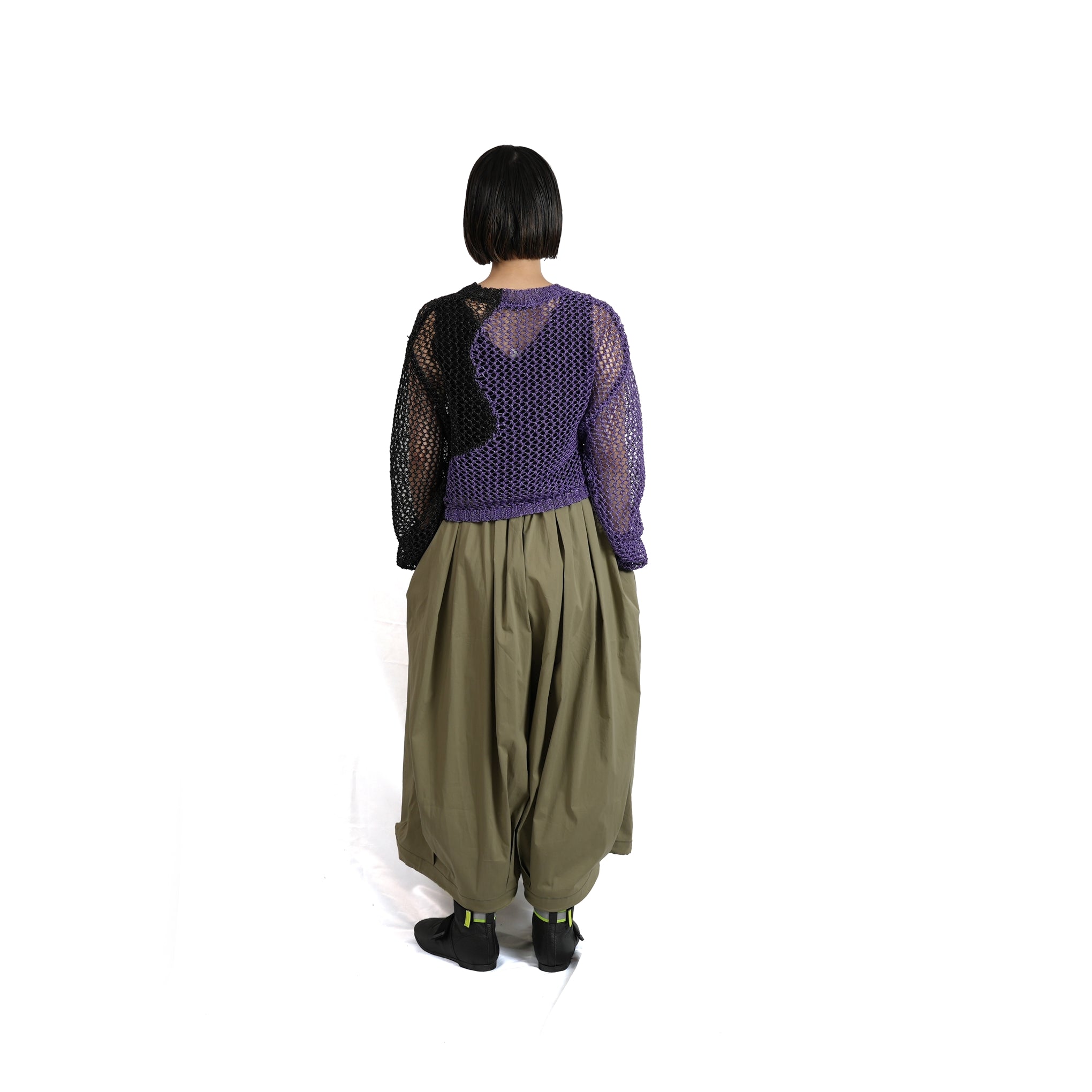No:LKL23HPT2006 | Name:RIAM | Color:Black/Light Khaki【KELEN LADYS_ケレン】