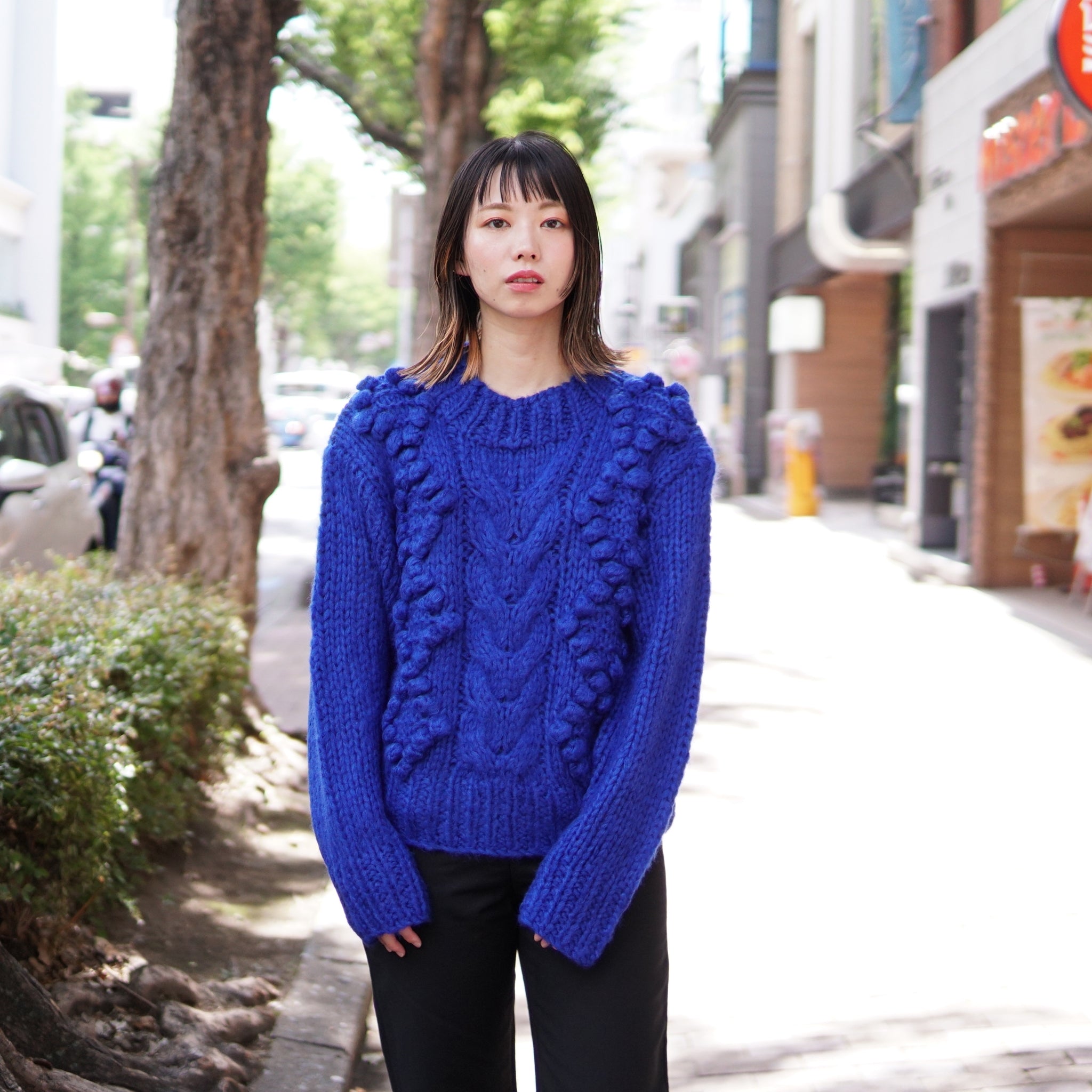 No:OSK-AW22-D1-2K | Name:Rule Of Thirds | Color:Ink Blue【OSKER THE LABEL_オスカーザレーベル】【archive】