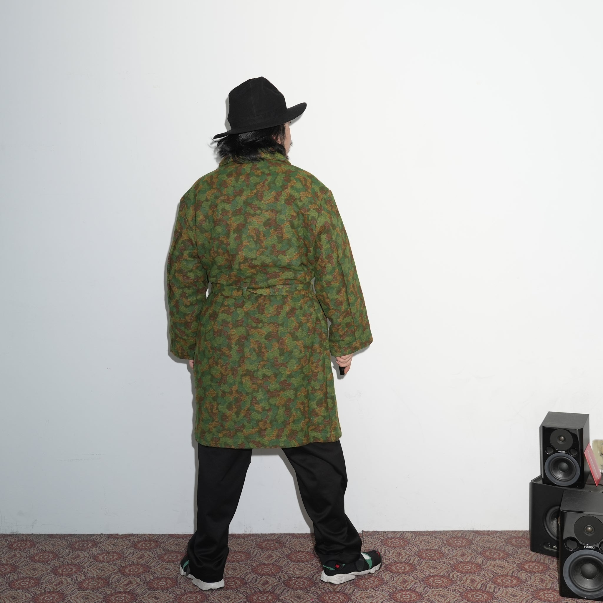 M32012 | Jute Coat | Color:Jacquard Cotton Green Camo【MONITALY_モニタリー】