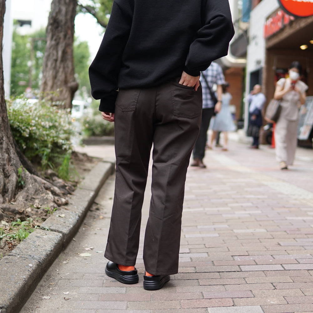 No:REMAKE17 | Name:Remake Ankle-Length Pants | Color:Chocolate Brown/Spruce Green | Size:30/32/34【REDKAP】-MEG COMPANY-ADDICTION FUKUOKA