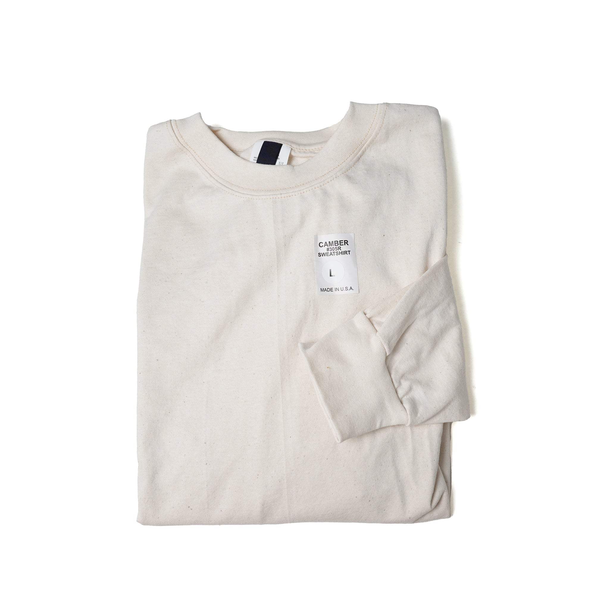 #305R | SWEATSHIRT_CAMBER 80z MAXXX-WEIGHT COTTON! – 8 Colors / XL | SMOKE TONE × CAMBER | SMOKE T ONE