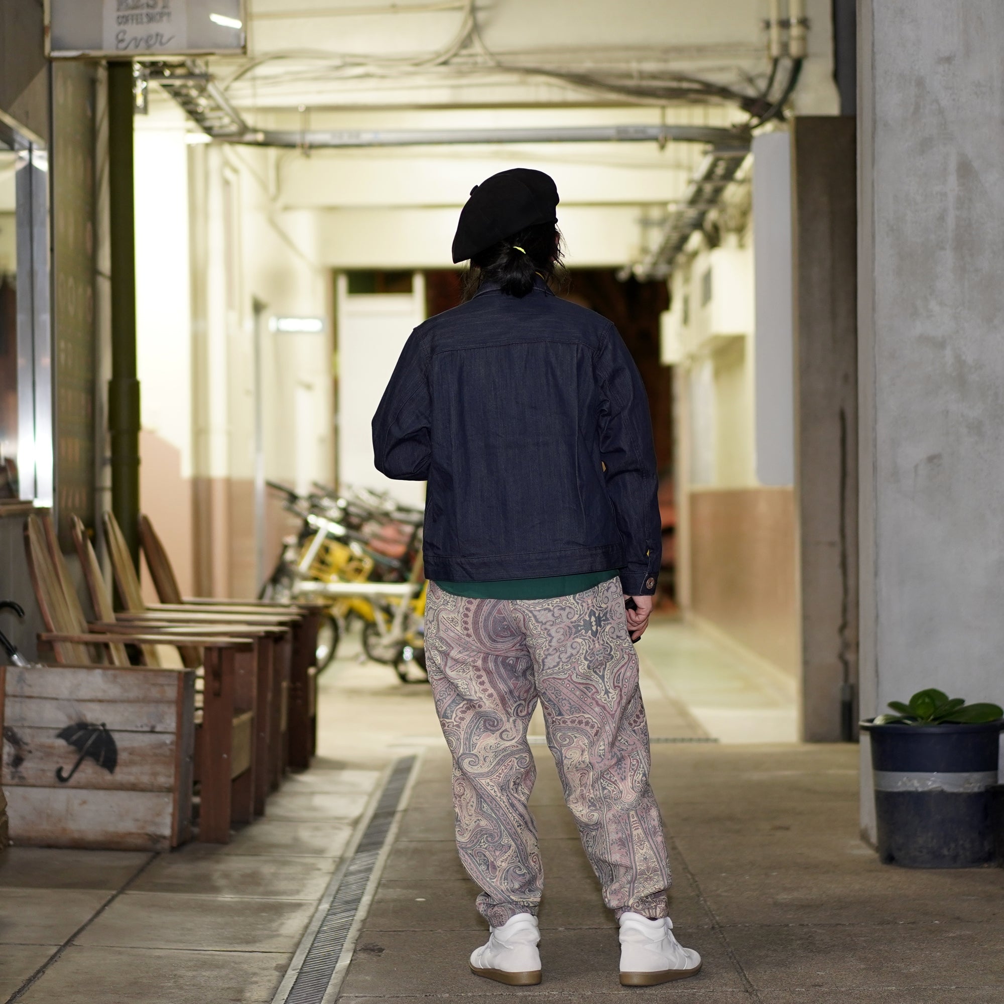 No:M29301 | Name:Riding Pants | Color:BETRO Paisley | Size-30/32/34【MONITALY】-MONITALY-ADDICTION FUKUOKA