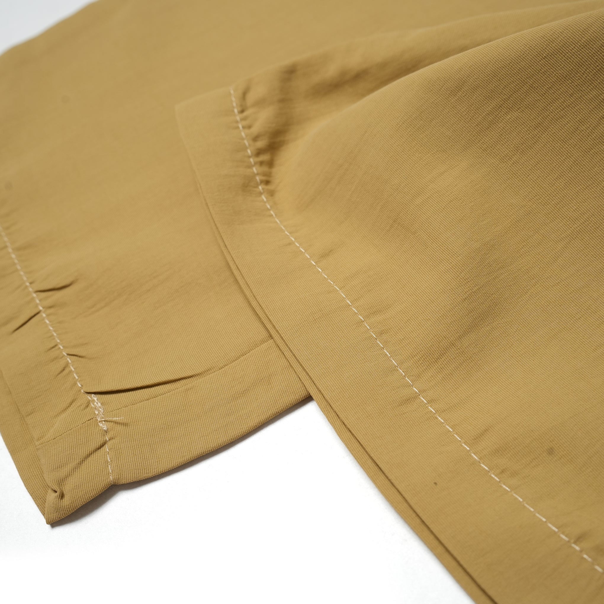Name:SHELLED NYLON TROUSERS_MORKGRAIN GARMENTS | Color:BROWN/BEIGE | Size:M/L | 【SMOKE T ONE】【DG THE DRY GOODS】