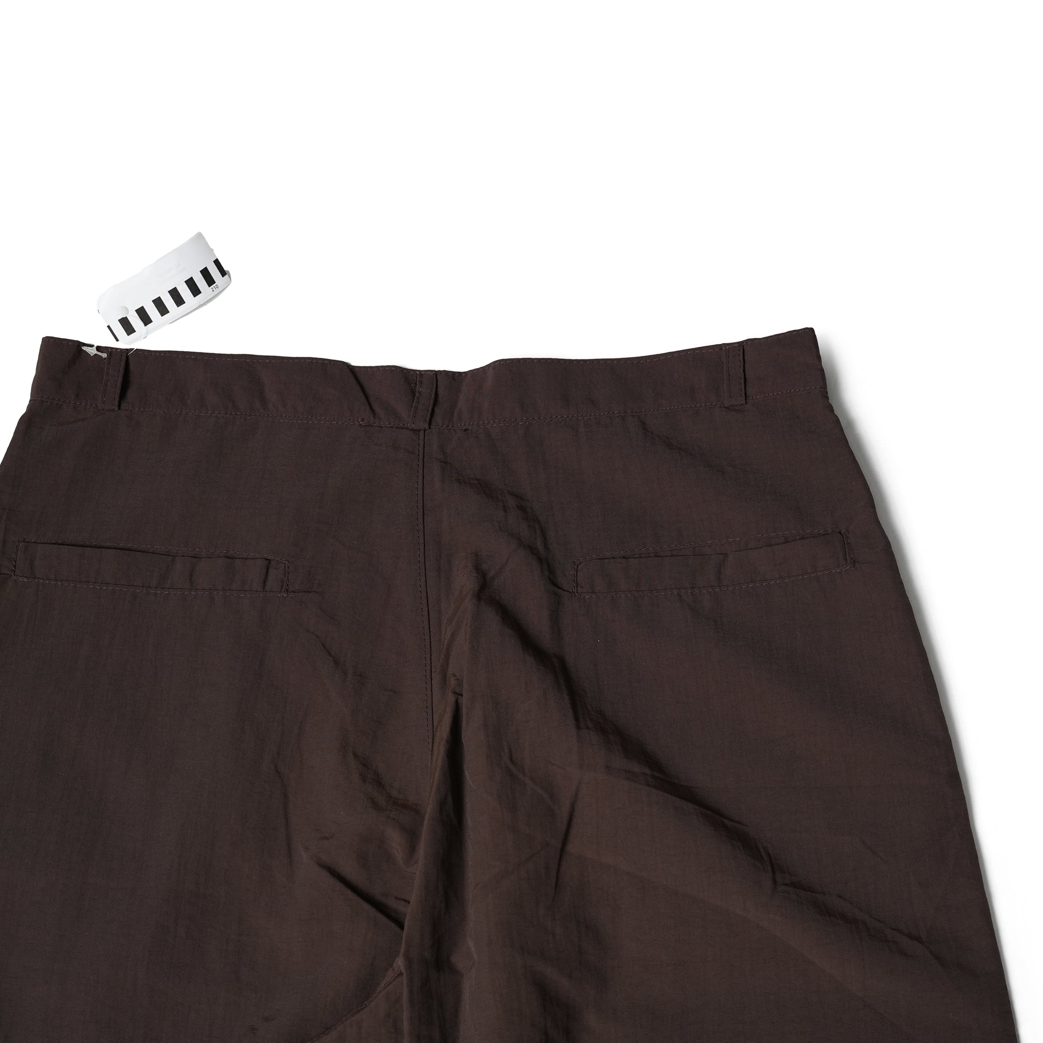 SHELLED NYLON TROUSERS_MORKGRAIN GARMENTS – BROWN / BEIGE | SMOKE T ONE