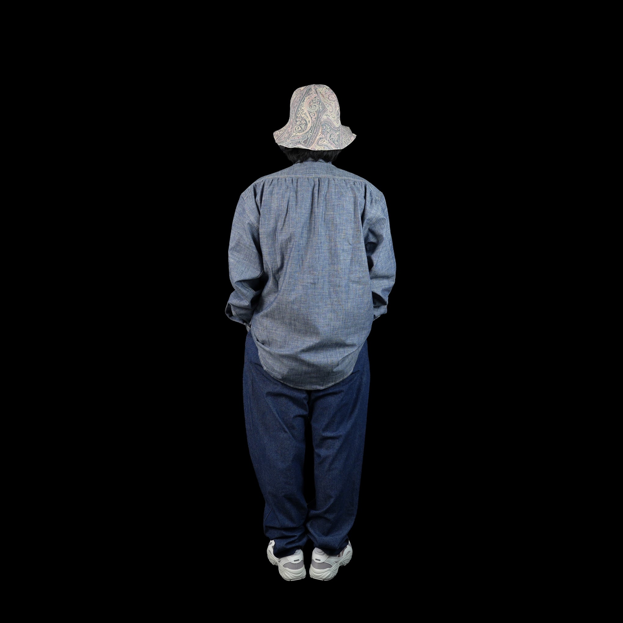 M31808-1 | Giorgio Work Shirt | Color:Chambray【MONITALY_モニタリー】