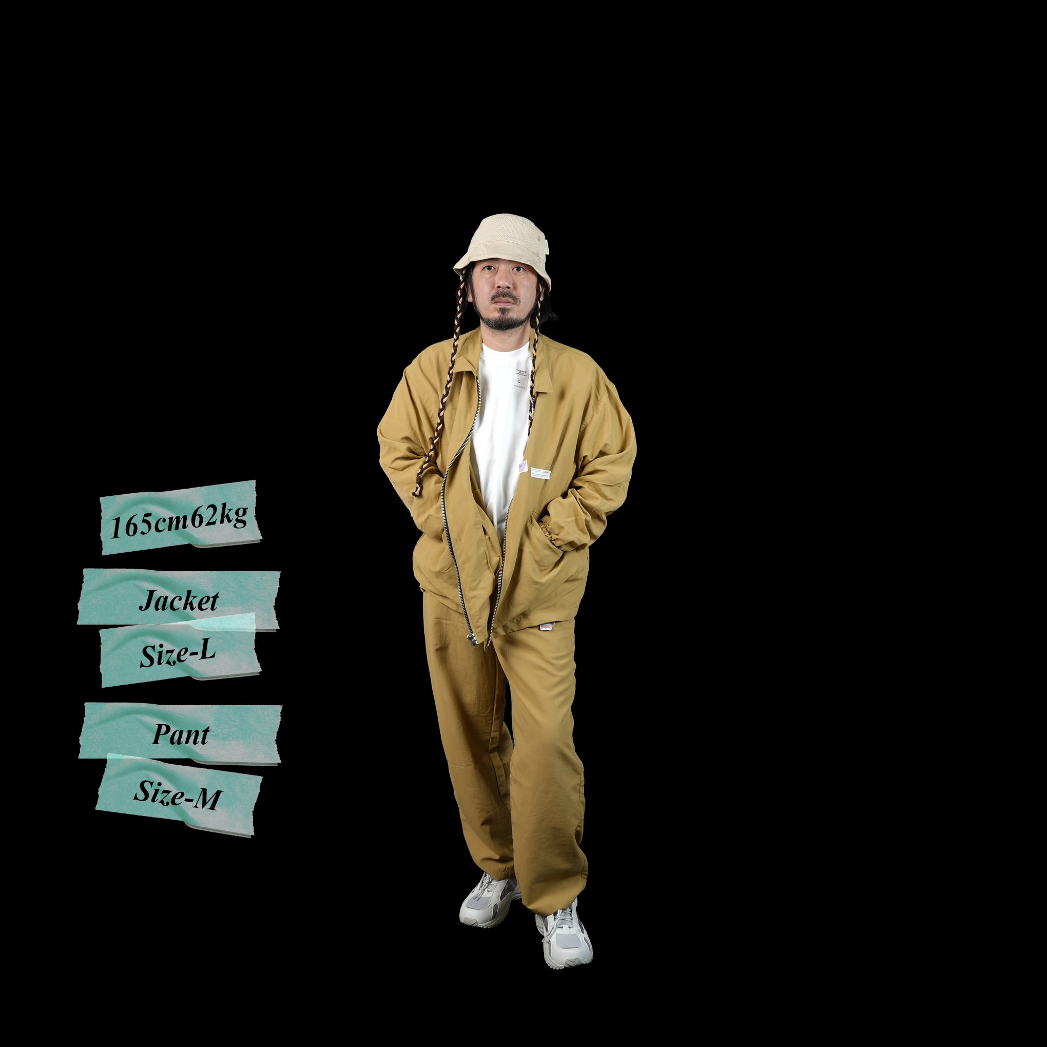 SHELLED NYLON TROUSERS_MORKGRAIN GARMENTS – BROWN / BEIGE | SMOKE T ONE