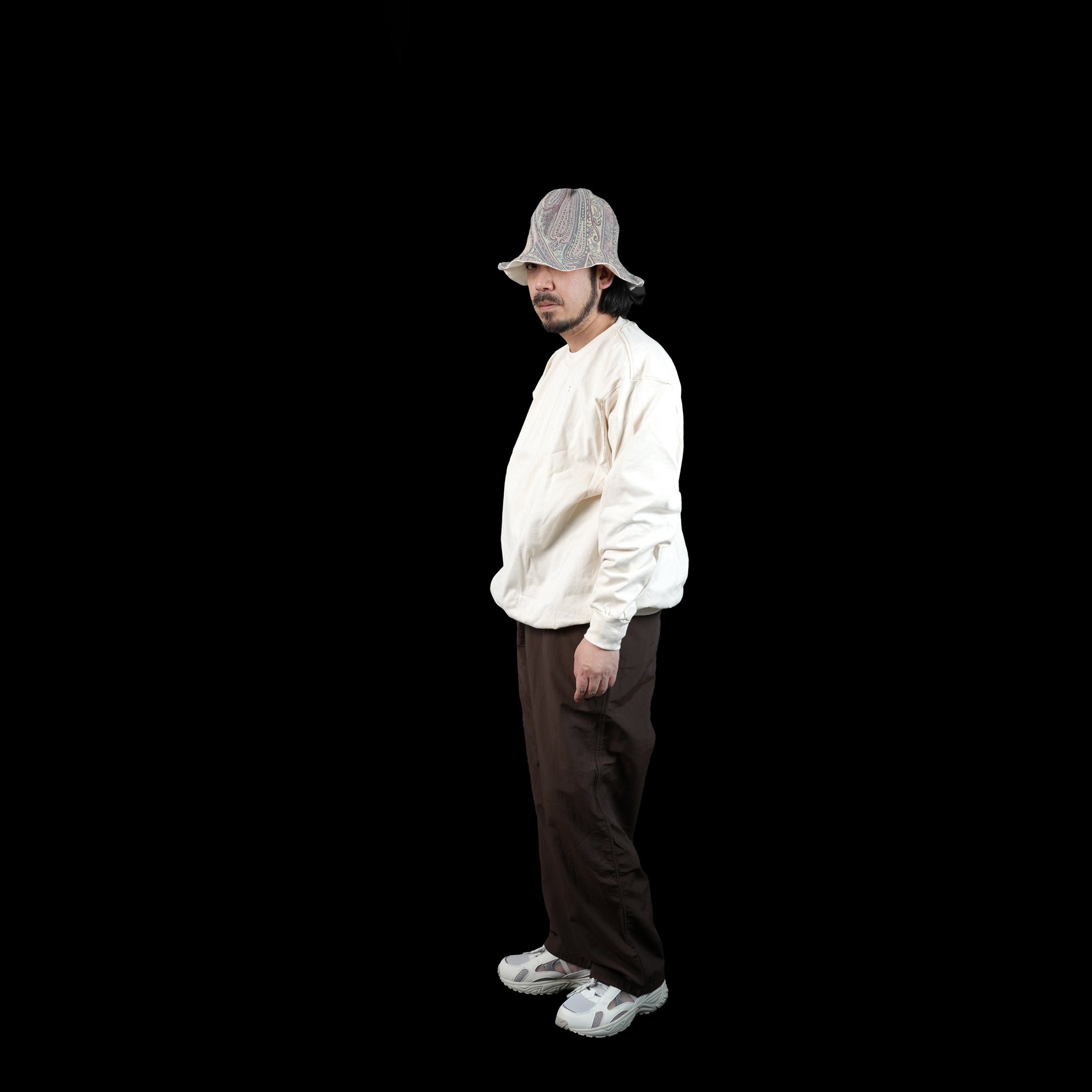 SHELLED NYLON TROUSERS_MORKGRAIN GARMENTS – BROWN / BEIGE | SMOKE T ONE