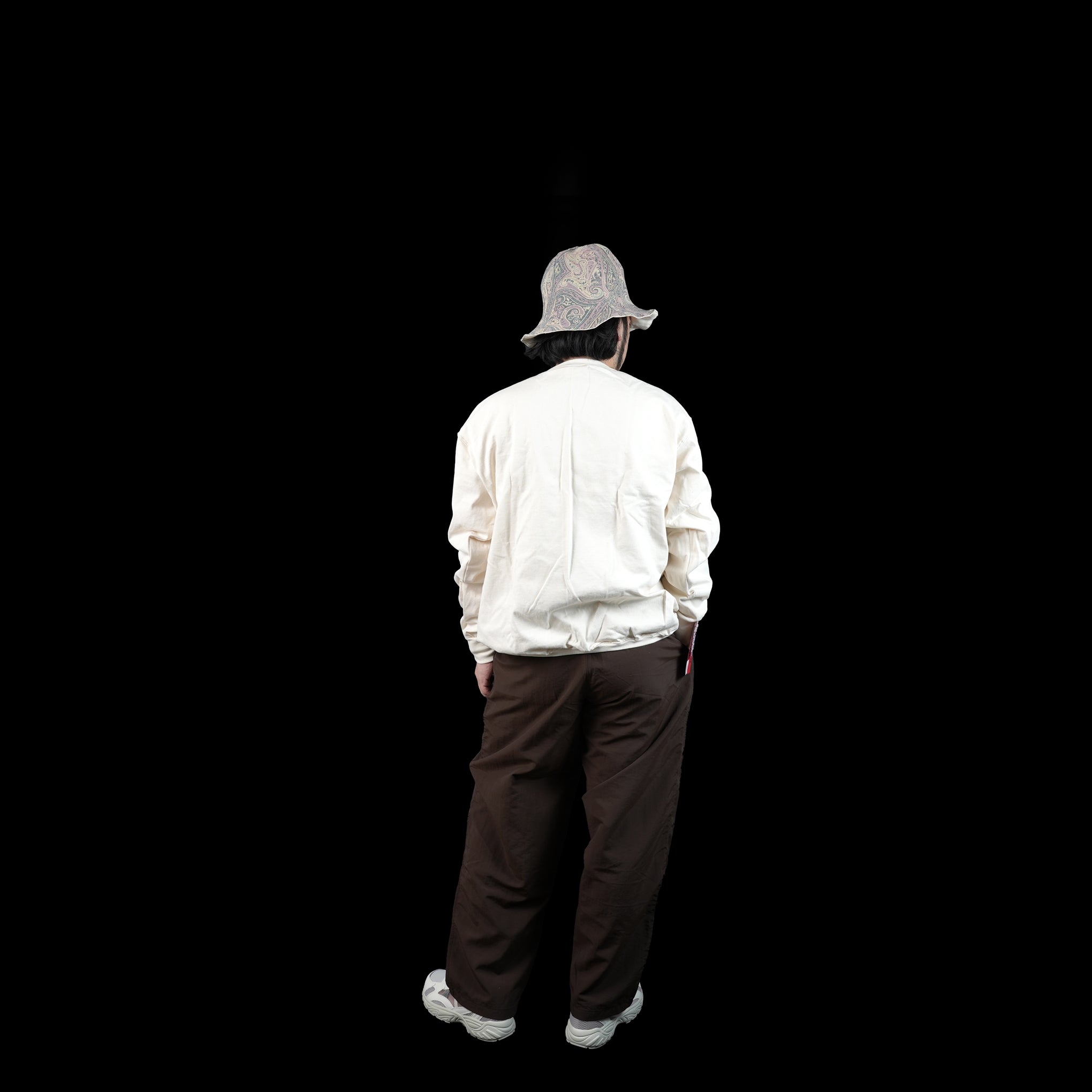 SHELLED NYLON TROUSERS_MORKGRAIN GARMENTS – BROWN / BEIGE | SMOKE T ONE