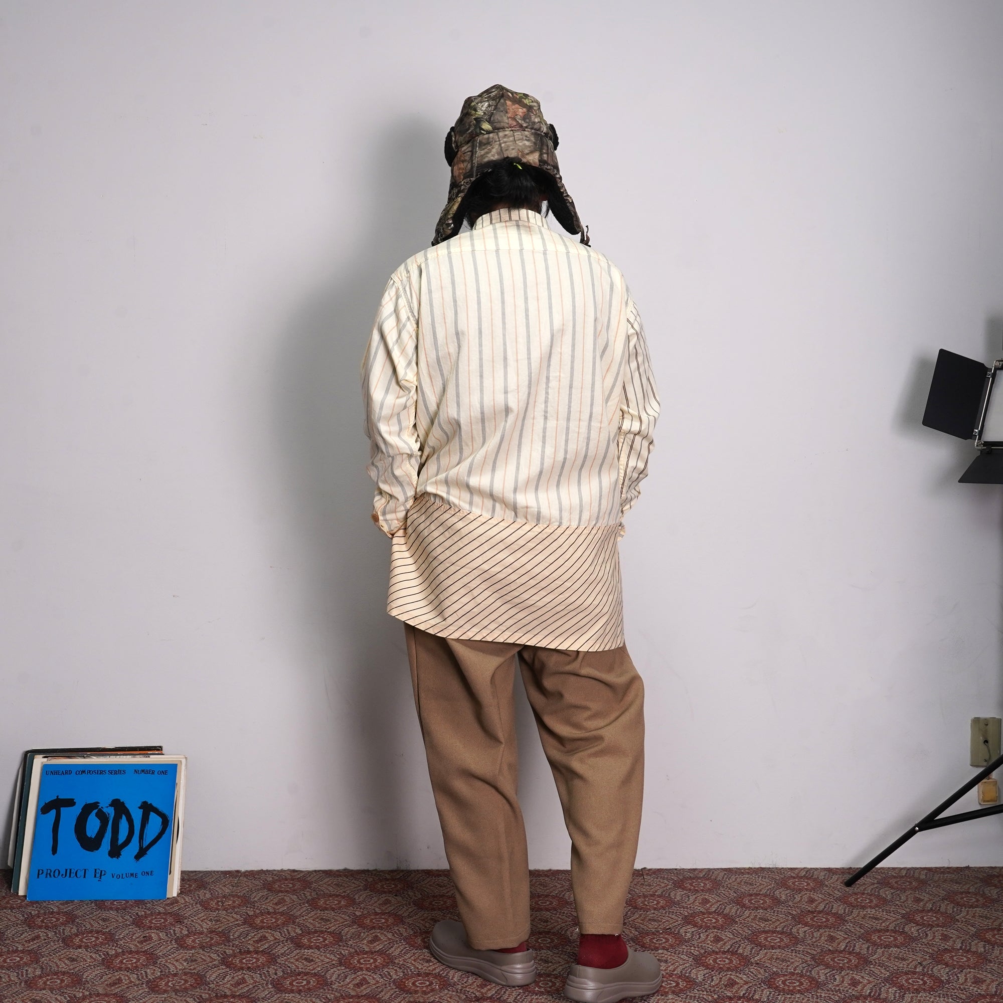 No:voo-1035 | Name:LONGTAIL SHACKET | Color:STRIPE | Size-Q/K【VOO】-VOO-ADDICTION FUKUOKA