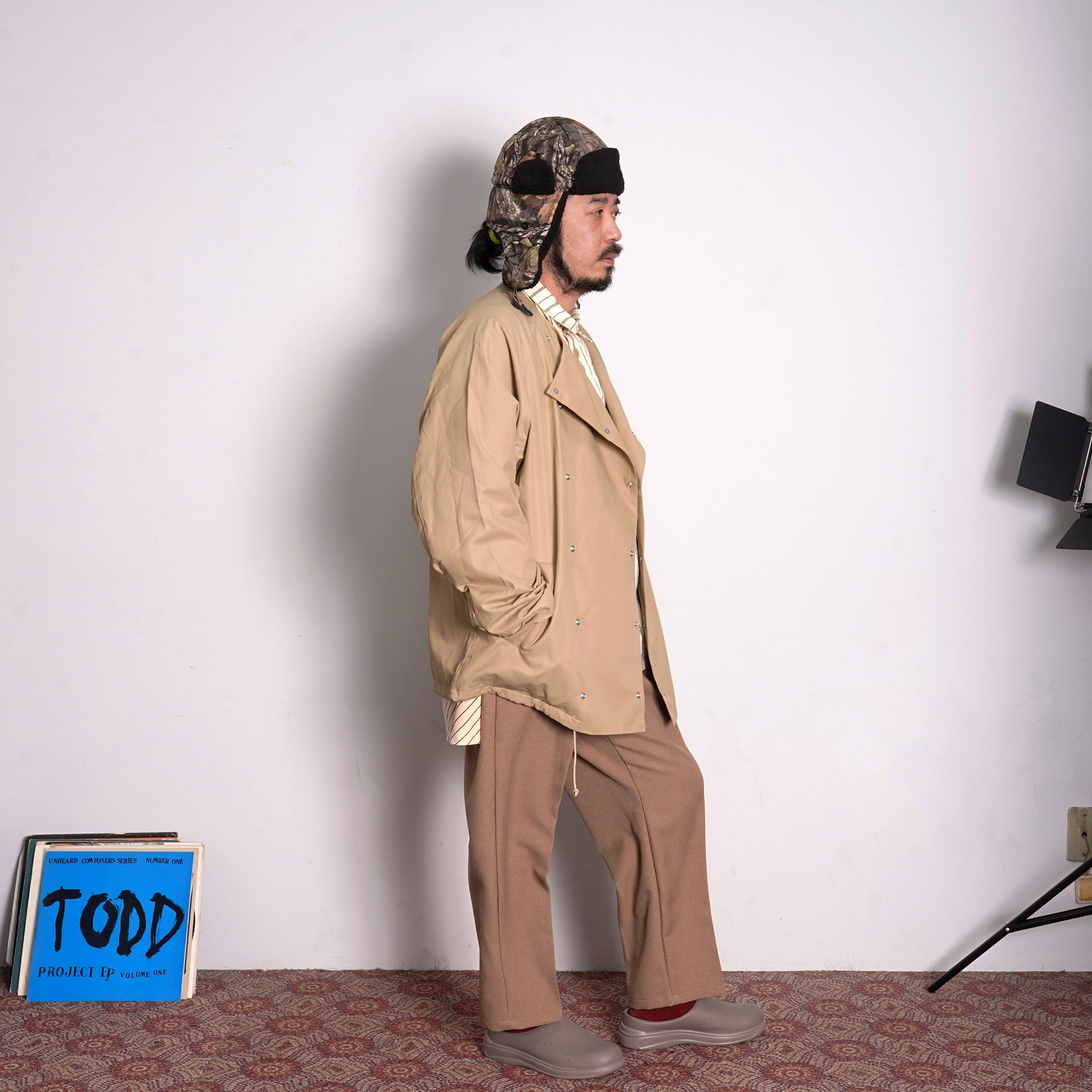 No:vr21ss-sd-jc01 | Name:UNCONVENTION COACH JACKET | Color:LIGHT BROWN | Size-Free【VARDE77】-VARDE77-ADDICTION FUKUOKA