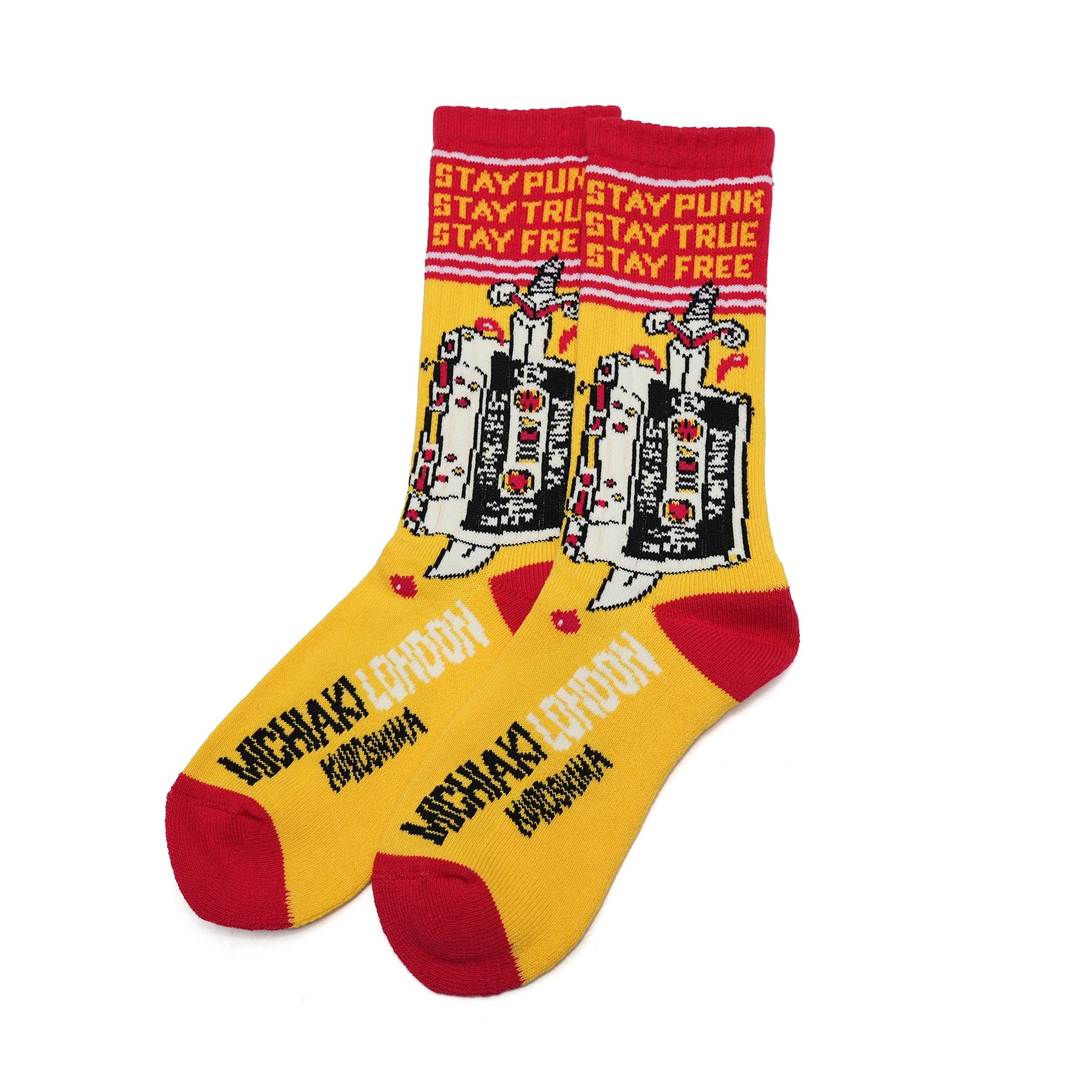 Fuck The Socks – Yellow | BILLY BUDDUSKY【ネコポス選択可能】