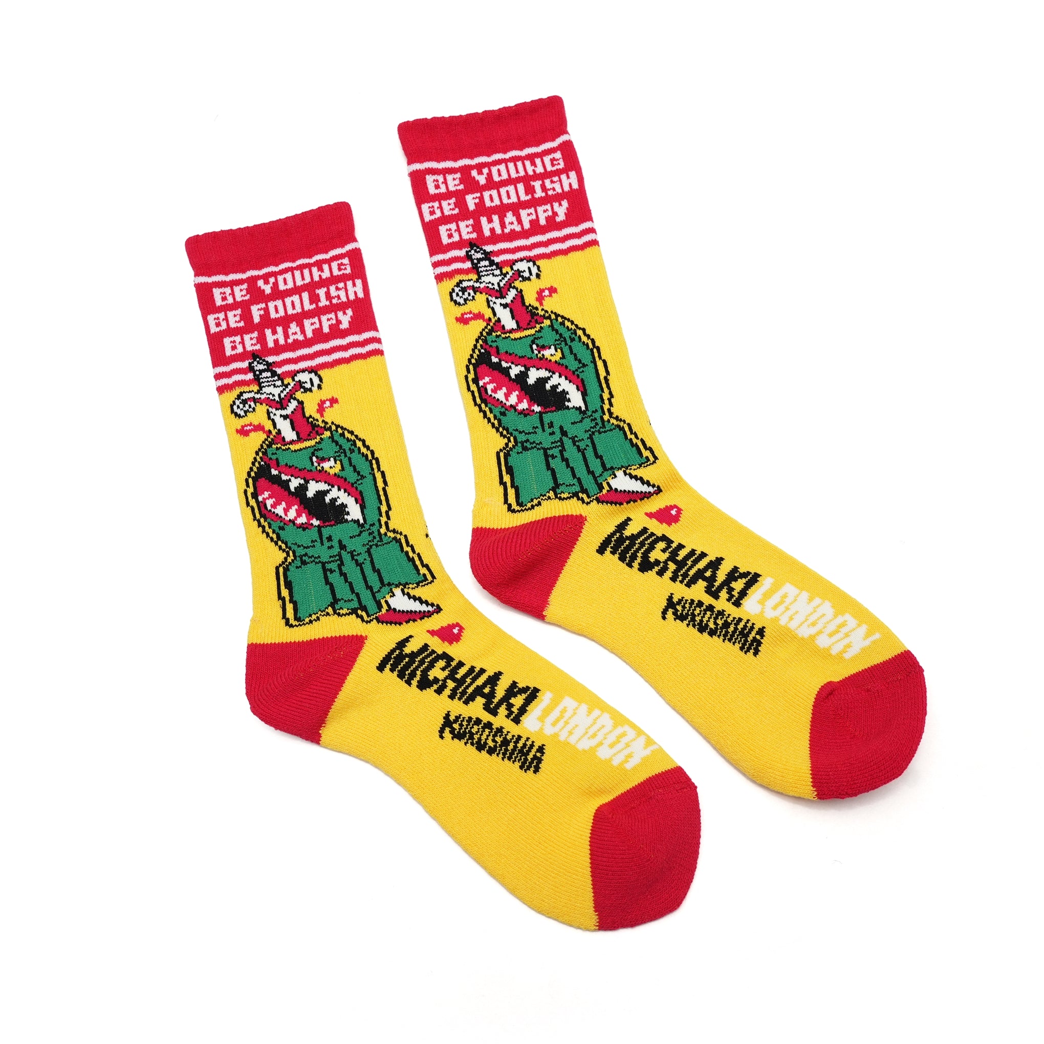Fuck The Socks – Yellow | BILLY BUDDUSKY【ネコポス選択可能】
