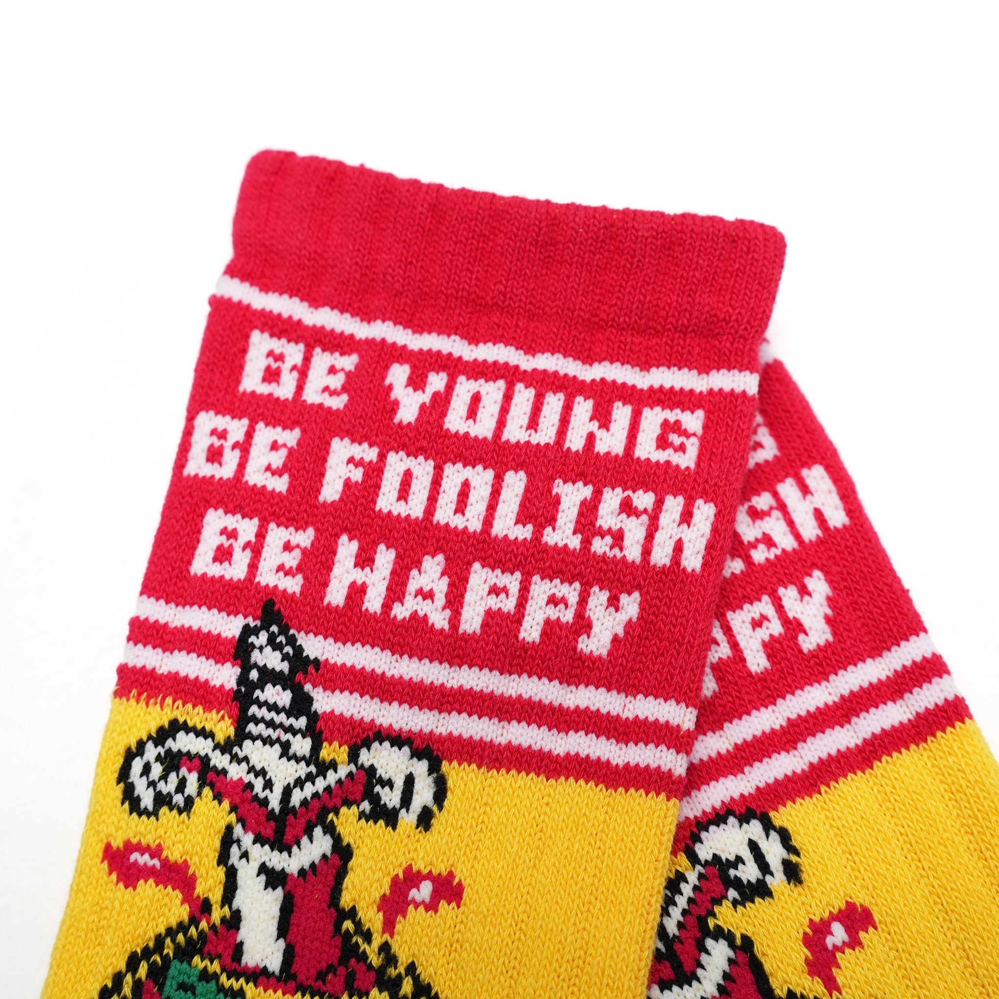 Name:Fuck The Socks | Color:Yellow【BILLY BUDDUSKY_ビリーバダスキー】【ネコポス選択可能】
