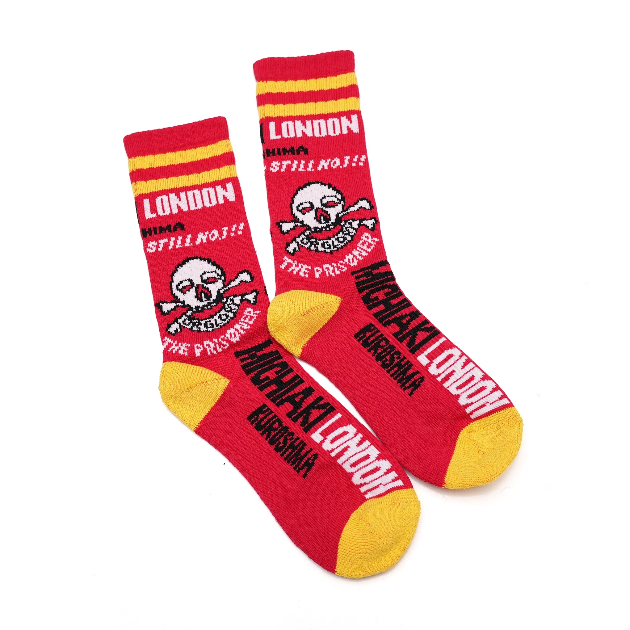 Rock The Socks – Red | BILLY BUDDUSKY【ネコポス選択可能】