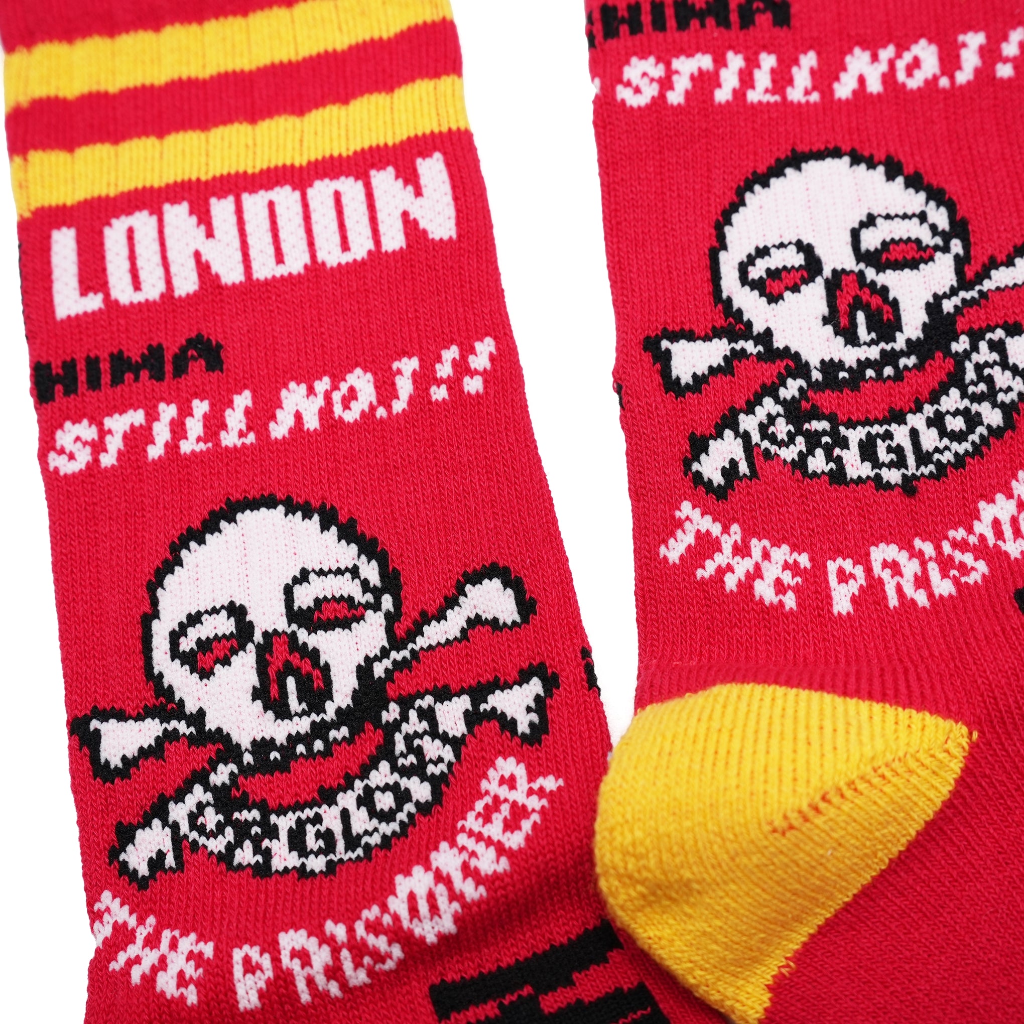Rock The Socks – Red | BILLY BUDDUSKY【ネコポス選択可能】