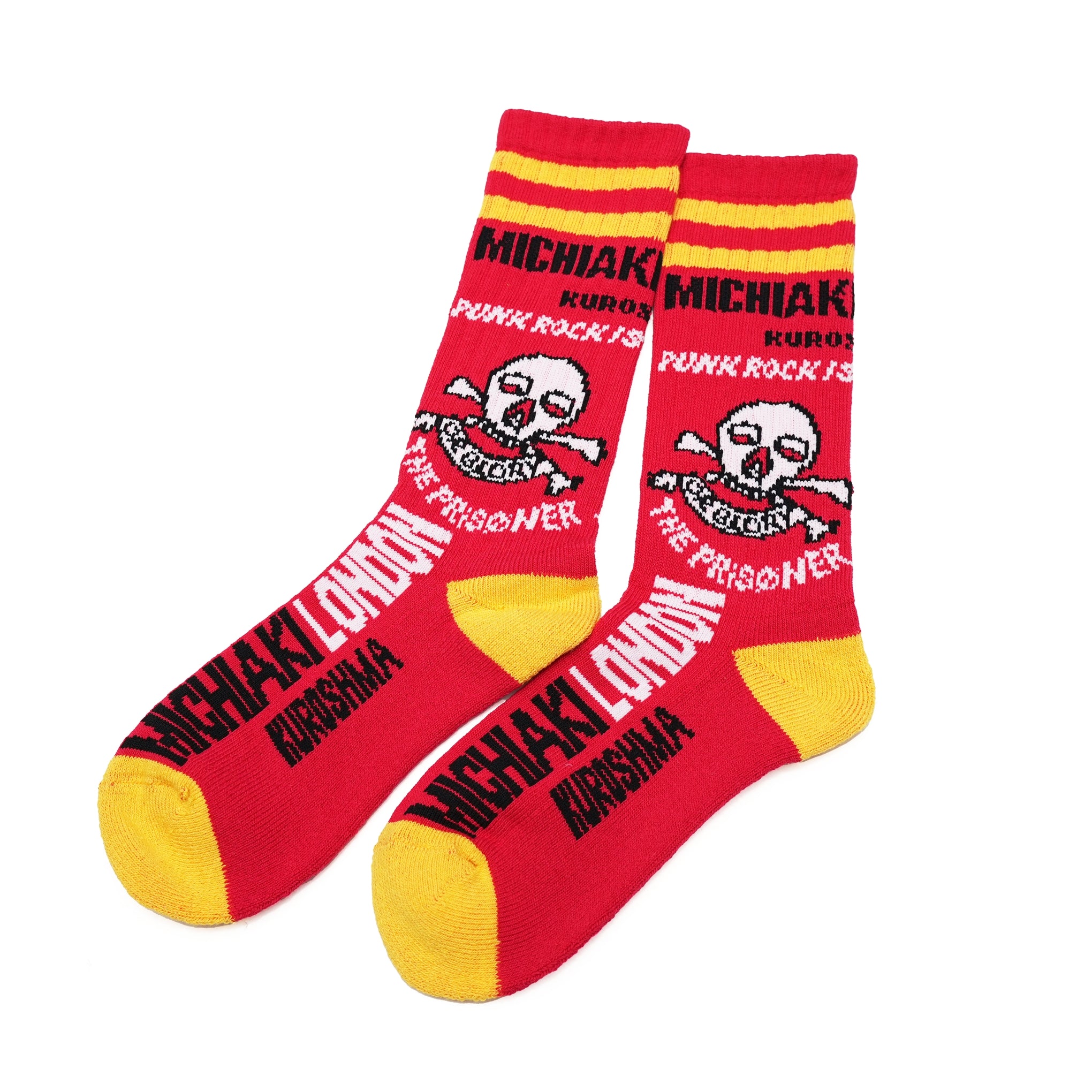 Name:Rock The Socks | Color:Red【BILLY BUDDUSKY_ビリーバダスキー】【ネコポス選択可能】
