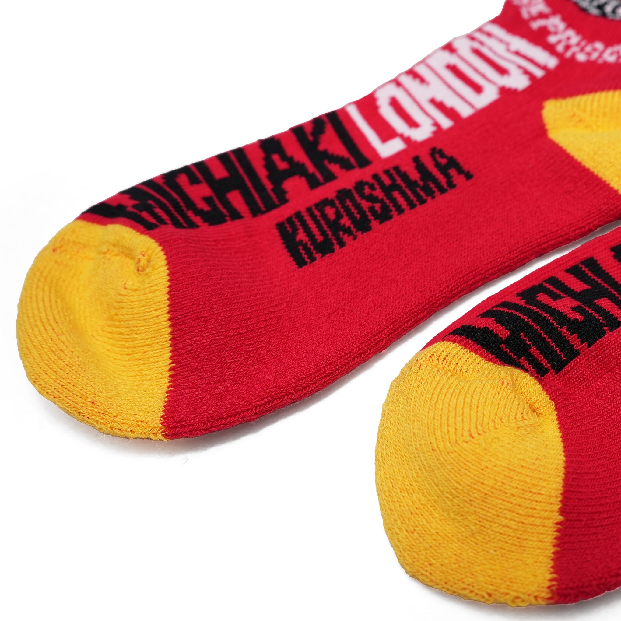 Rock The Socks – Red | BILLY BUDDUSKY【ネコポス選択可能】