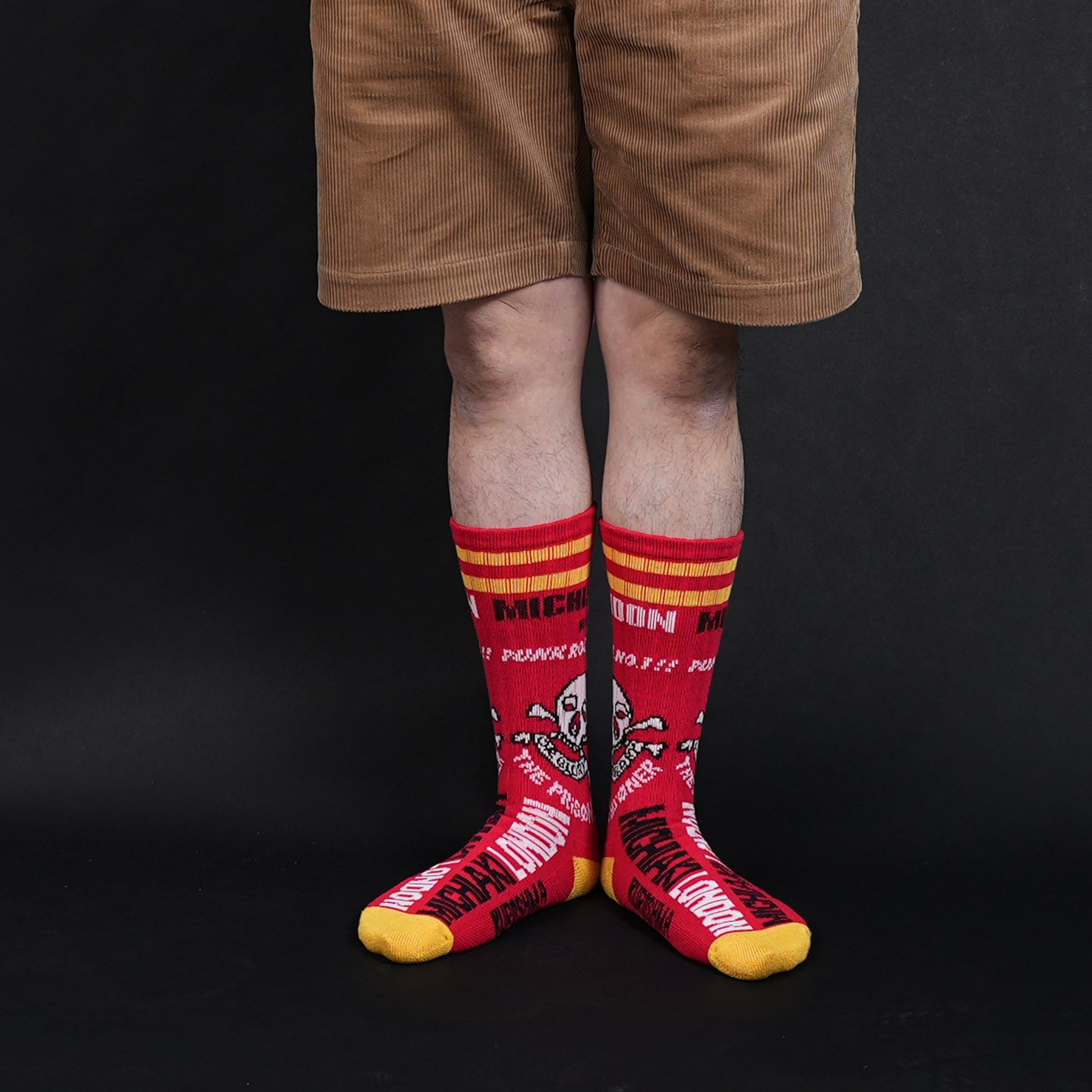 Rock The Socks – Red | BILLY BUDDUSKY【ネコポス選択可能】