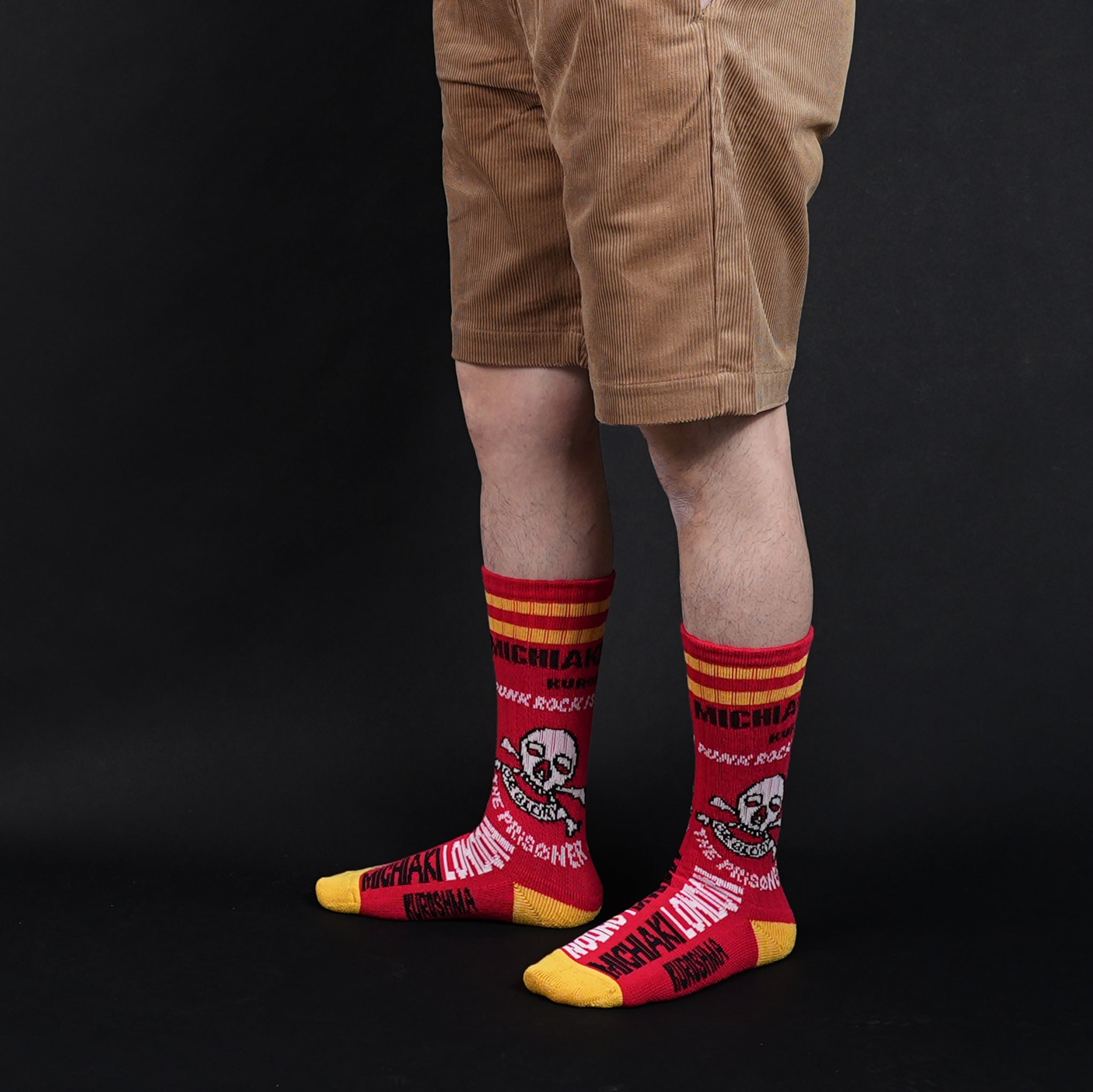Rock The Socks – Red | BILLY BUDDUSKY【ネコポス選択可能】