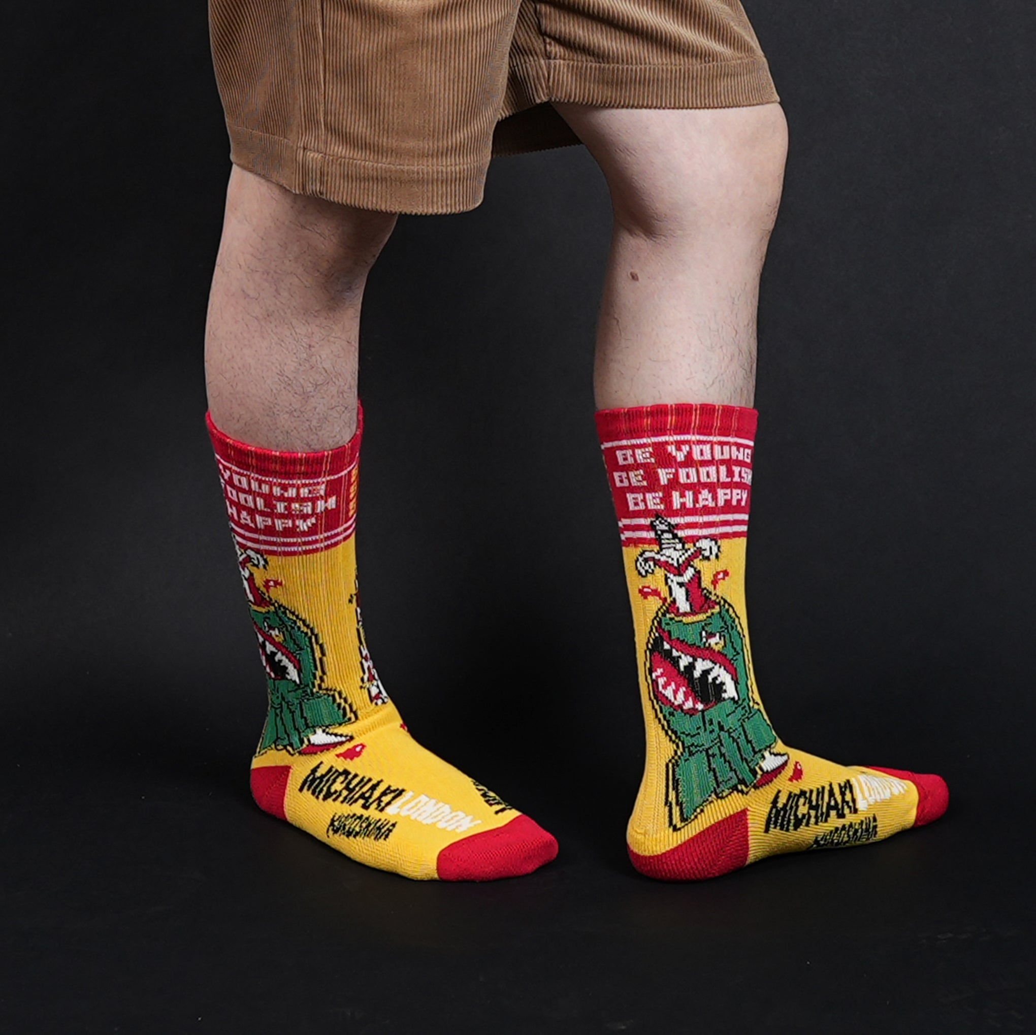 Fuck The Socks – Yellow | BILLY BUDDUSKY【ネコポス選択可能】