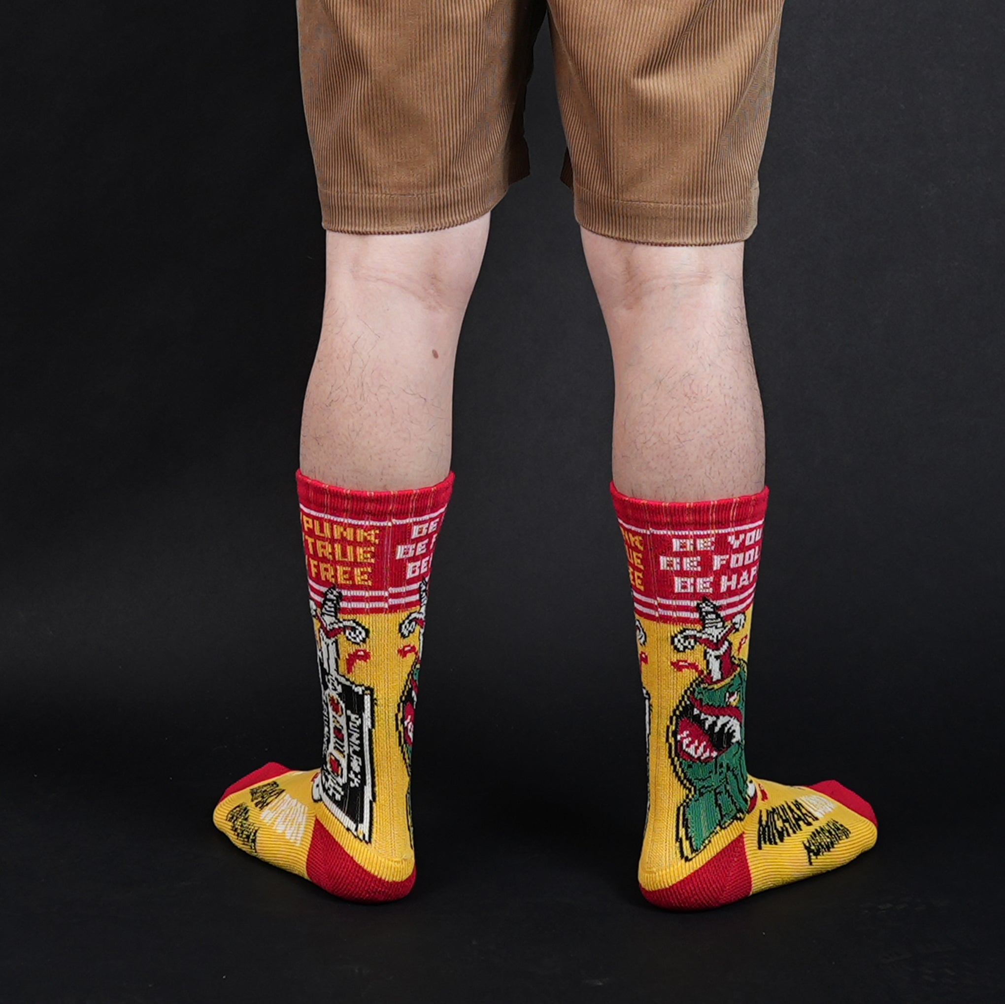 Fuck The Socks – Yellow | BILLY BUDDUSKY【ネコポス選択可能】