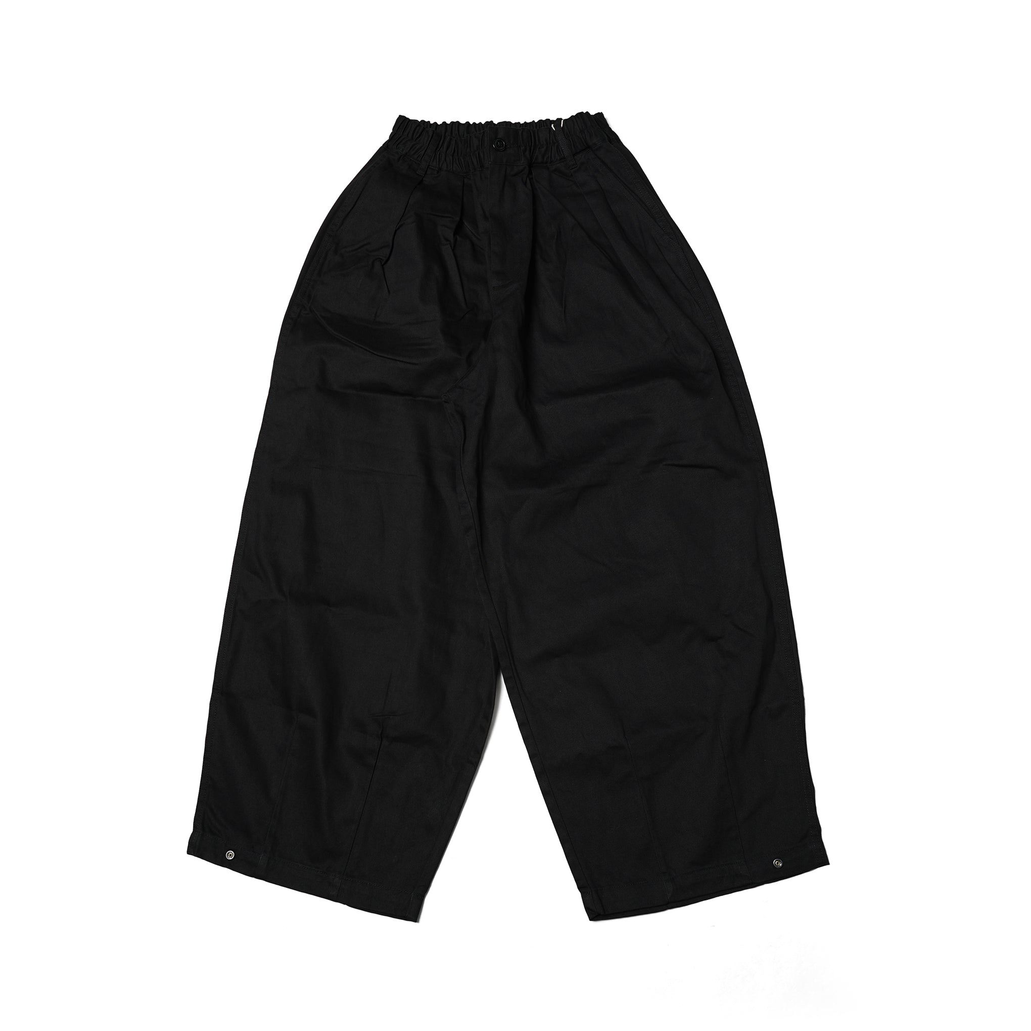 Name:STANDARD-UNISEX BALLOON PANTS | Color:Black | Size:M【WORKWARE】