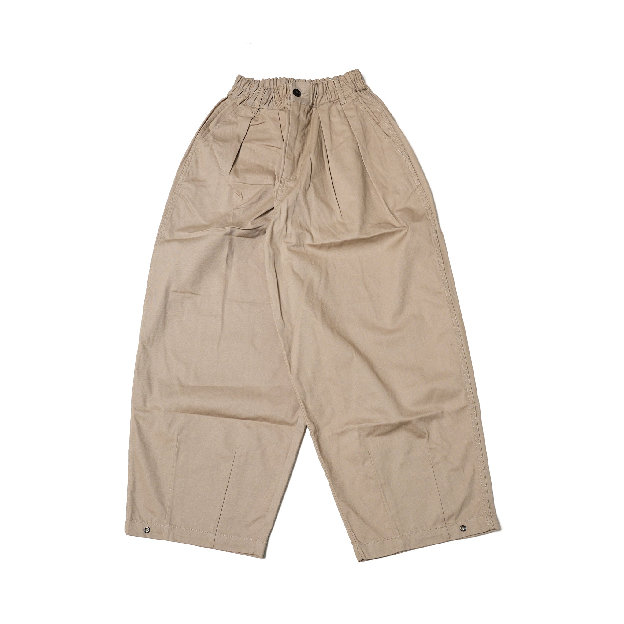 Name:STANDARD-UNISEX BALLOON PANTS | Color:Khaki | Size:S/M【WORKWARE】