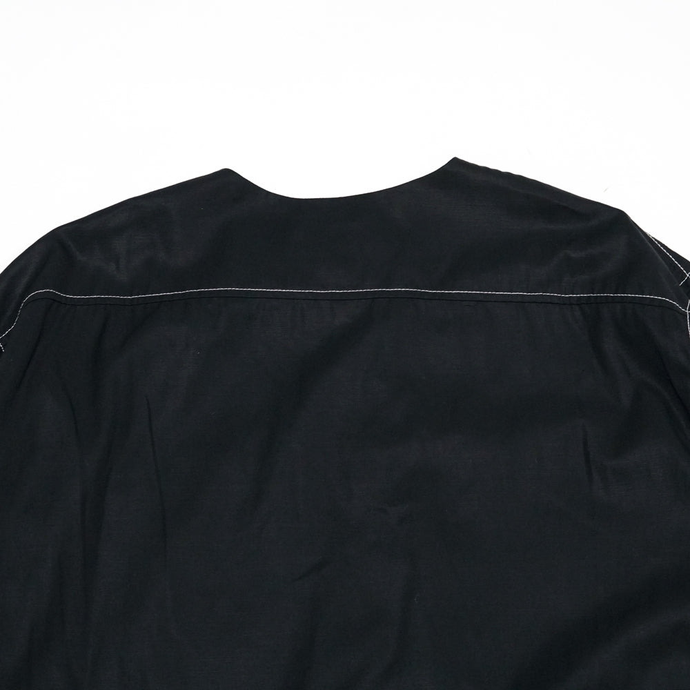 No:VR21AW-SD-SR02 | Name:"調和" ARMY SHIRTS | Color:Black【VARDE77_バルデセブンティセブン】