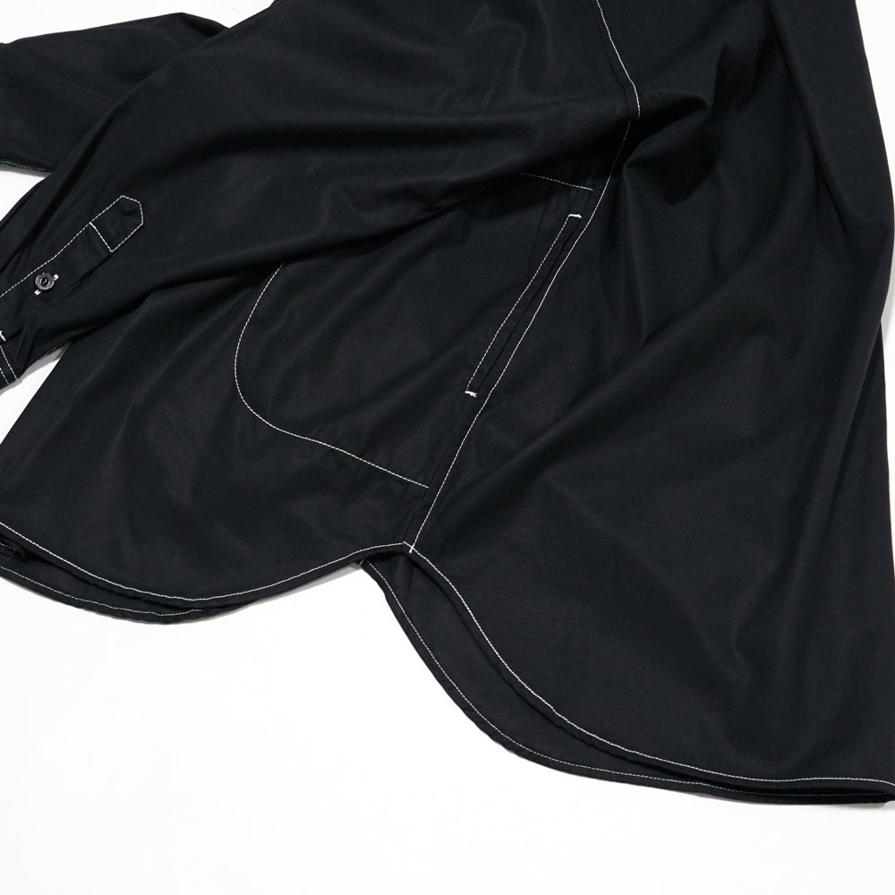 No:VR21AW-SD-SR02 | Name:"調和" ARMY SHIRTS | Color:Black【VARDE77_バルデセブンティセブン】