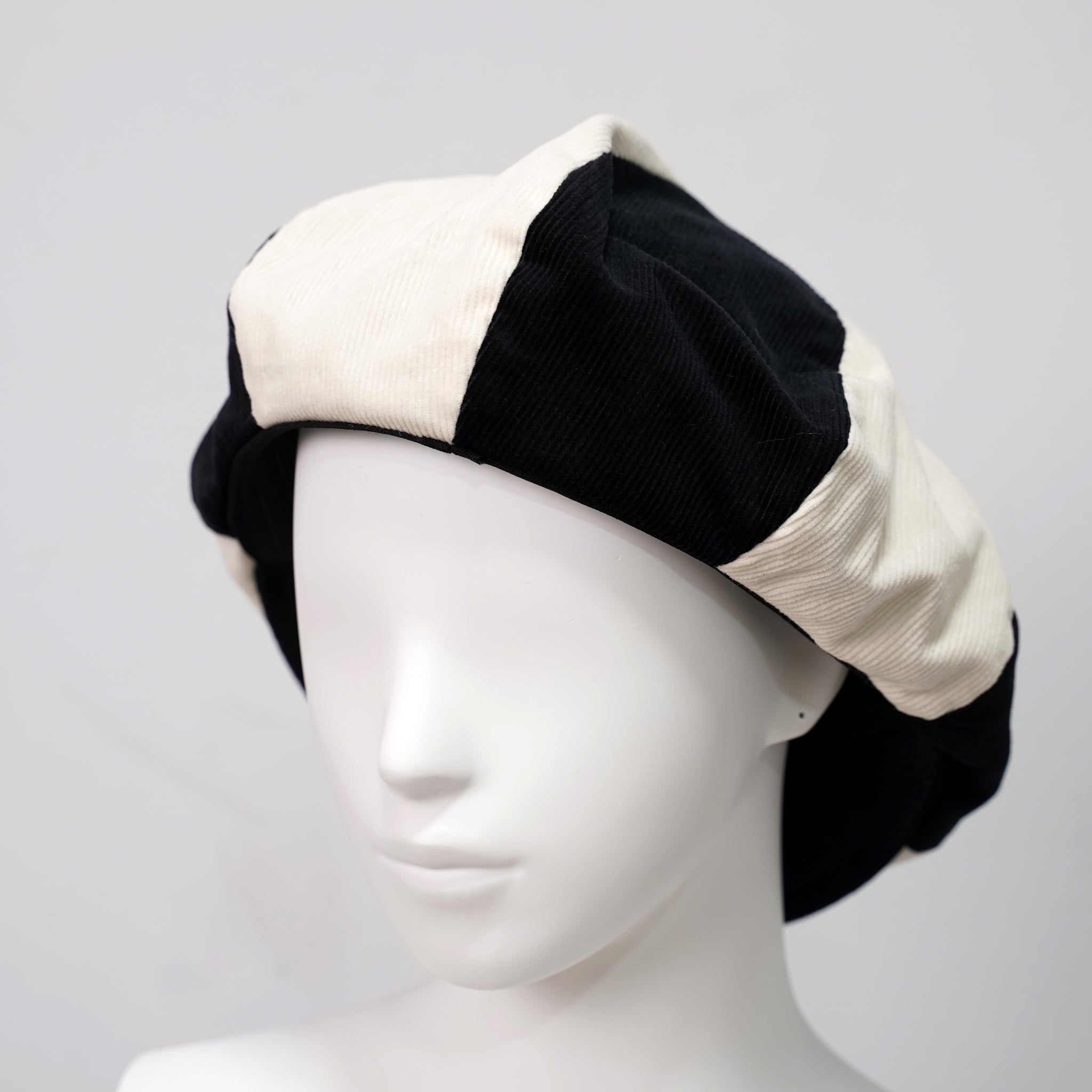 HTBC421 | British Casquette | Color:Black-Ivory/Black-Brown | Size:M/L【ORIGINAL JOHN_オリジナルジョン】