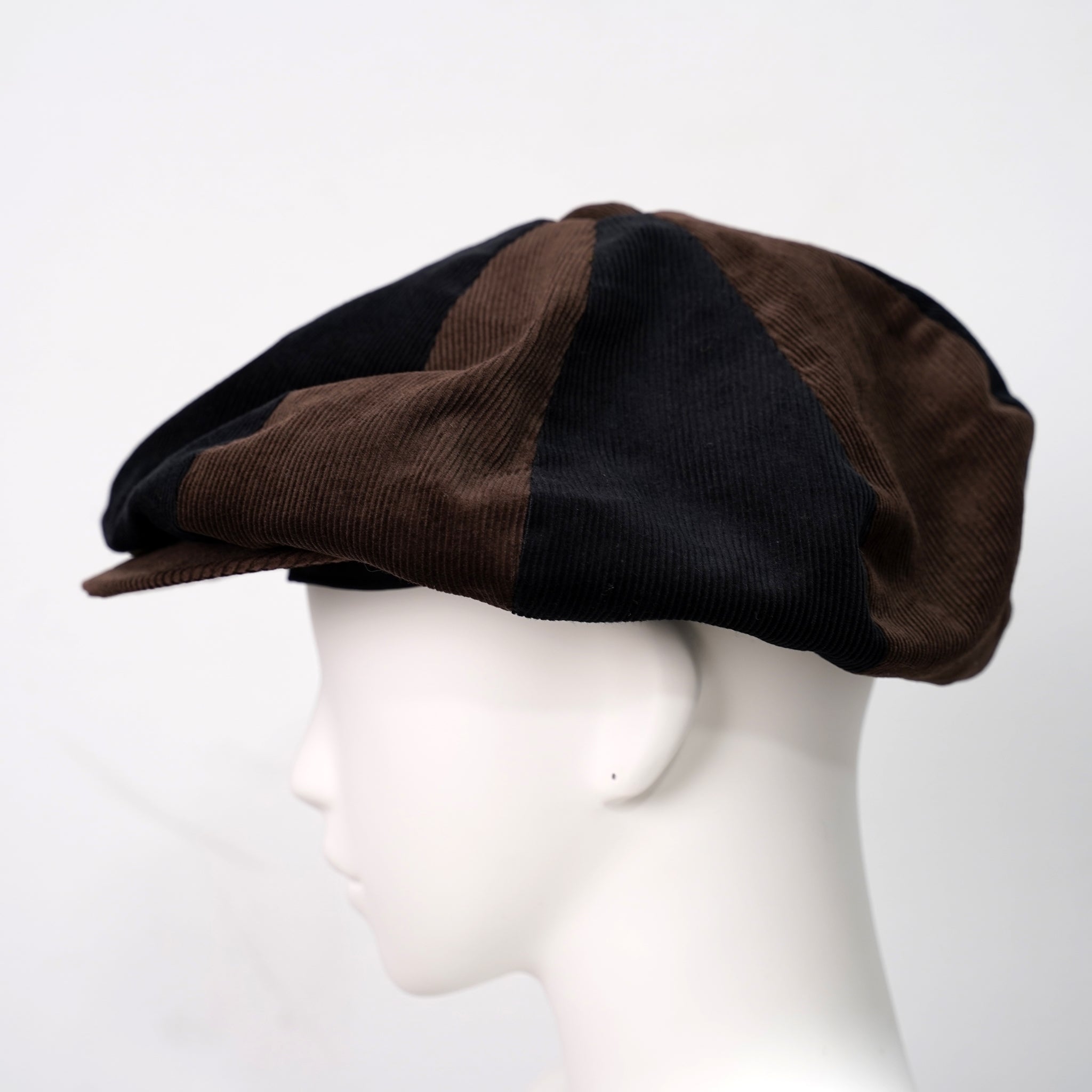 HTBC421 | British Casquette | Color:Black-Ivory/Black-Brown | Size:M/L【ORIGINAL JOHN_オリジナルジョン】
