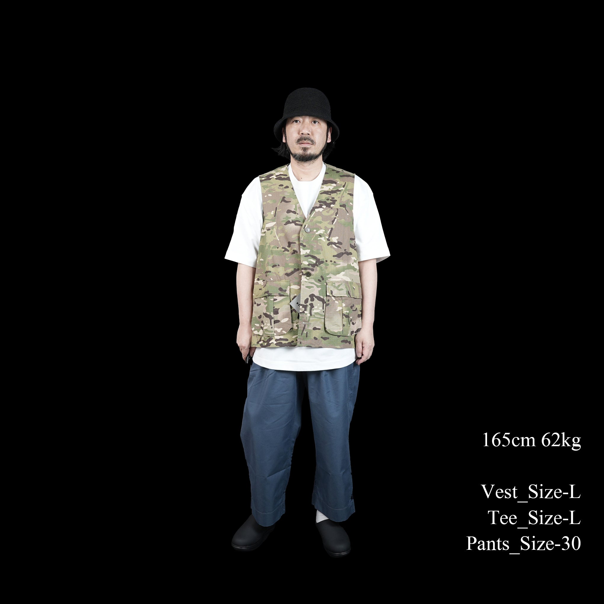 Name:SS23-SHOOTER VEST | Color:Camo | Size:L【WORKWARE】