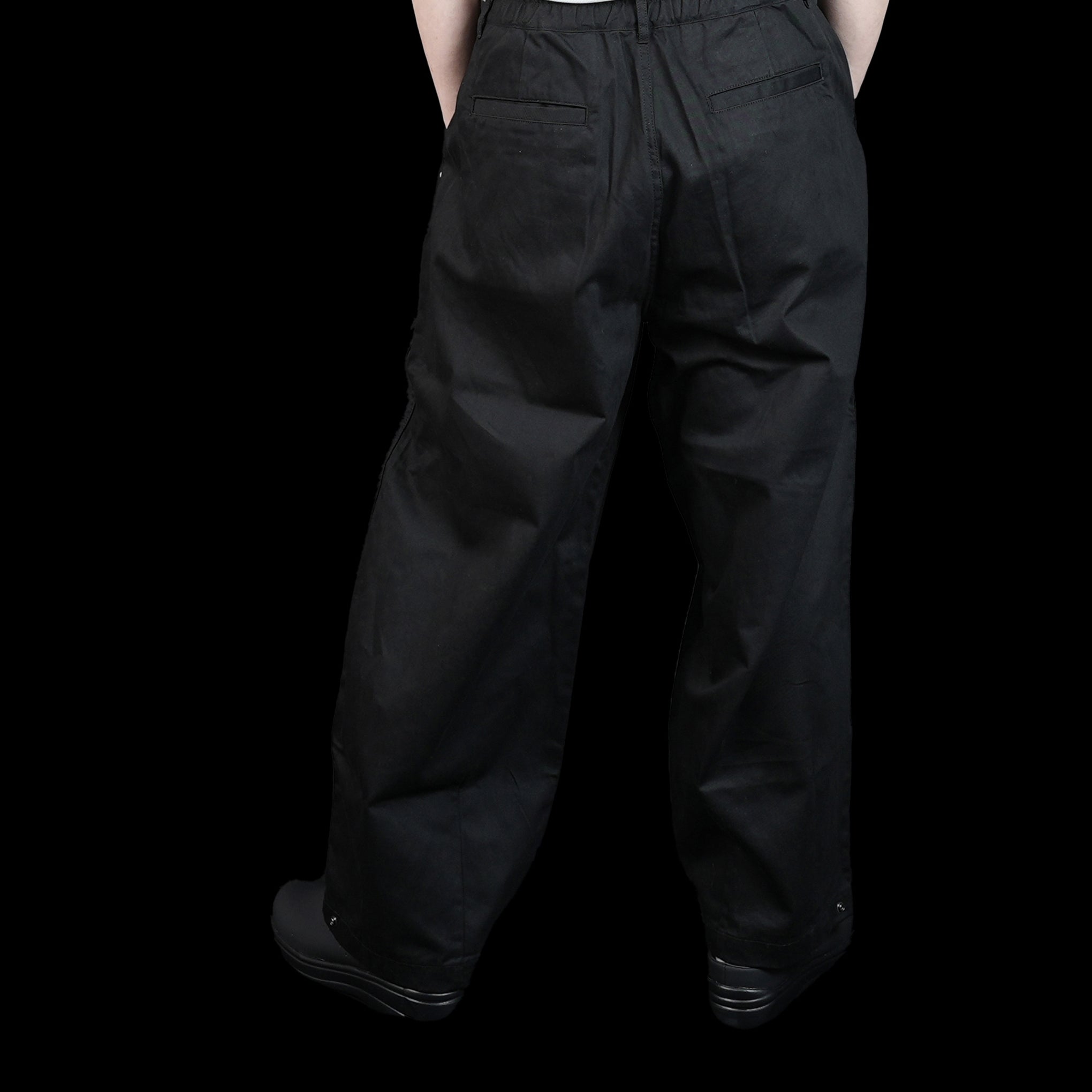 Name:STANDARD-UNISEX BALLOON PANTS | Color:Black | Size:M【WORKWARE】