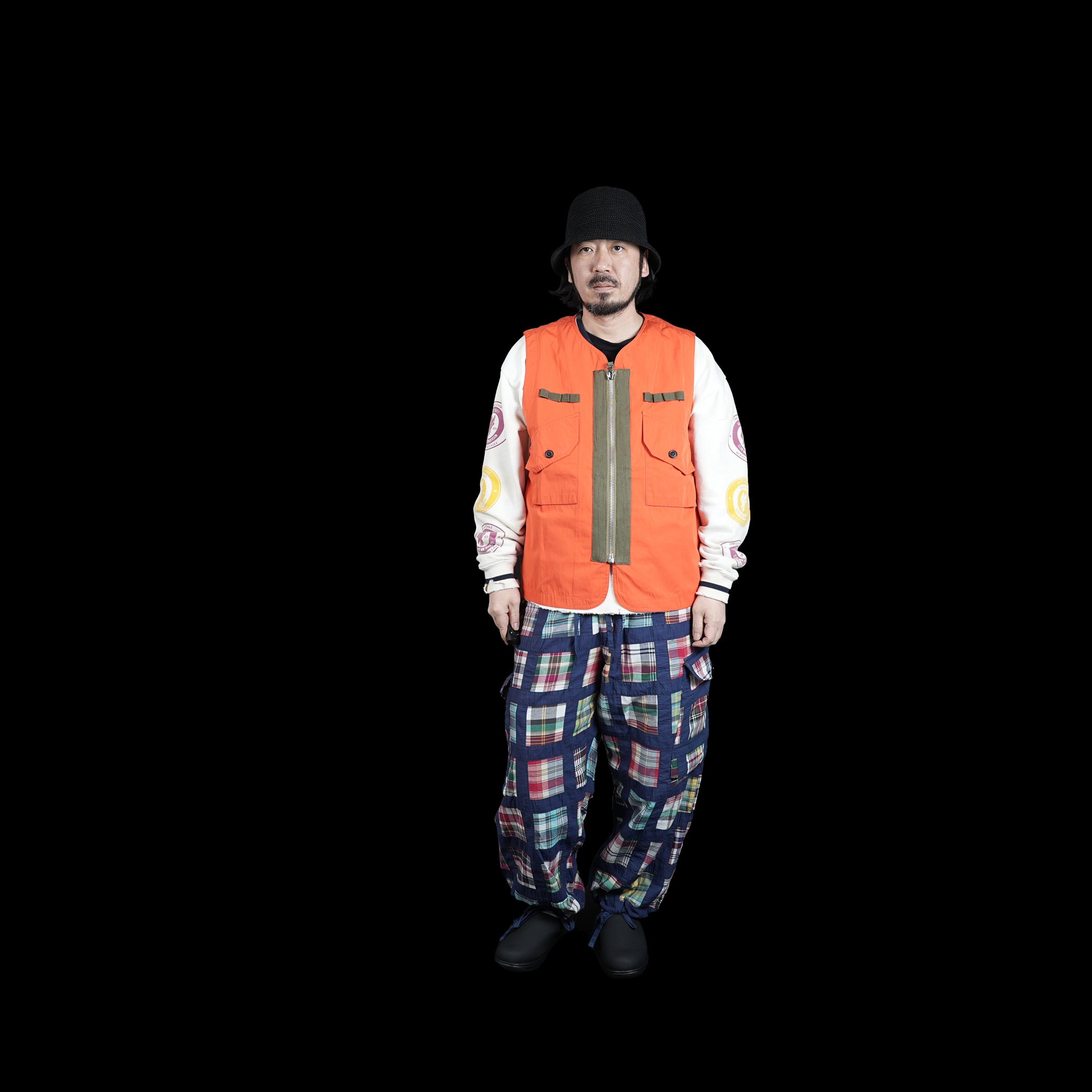 Name:SS23-M69 VEST Color:INTERNATIONAL ORANGE | Size:L【WORKWARE】