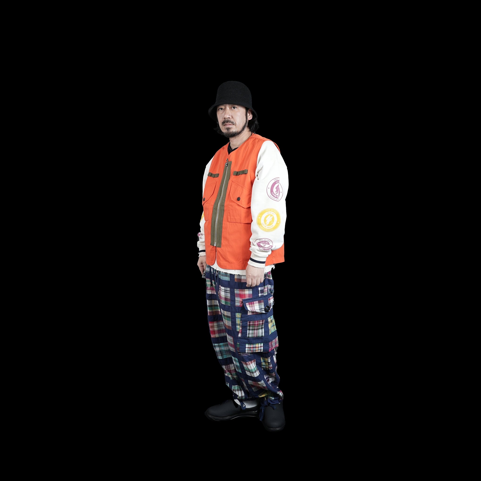 Name:SS23-M69 VEST Color:INTERNATIONAL ORANGE | Size:L【WORKWARE】