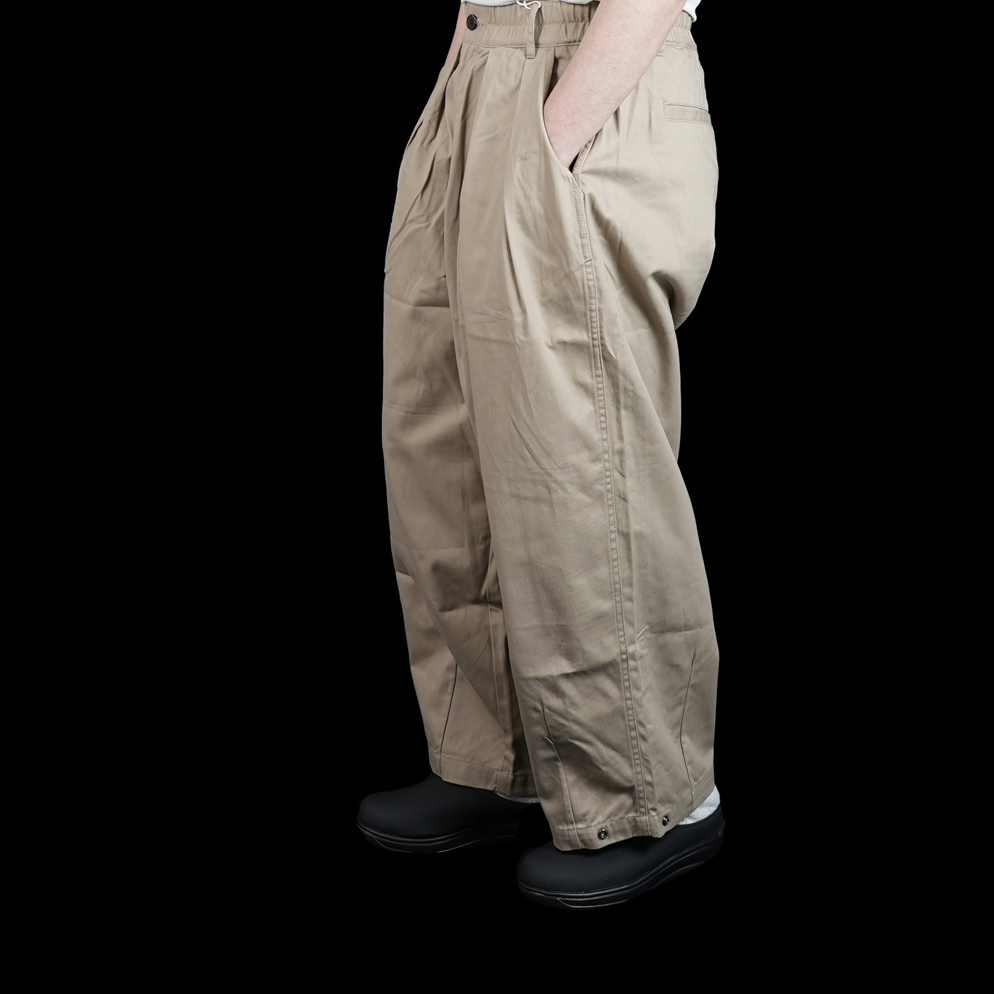 Name:STANDARD-UNISEX BALLOON PANTS | Color:Khaki | Size:S/M【WORKWARE】