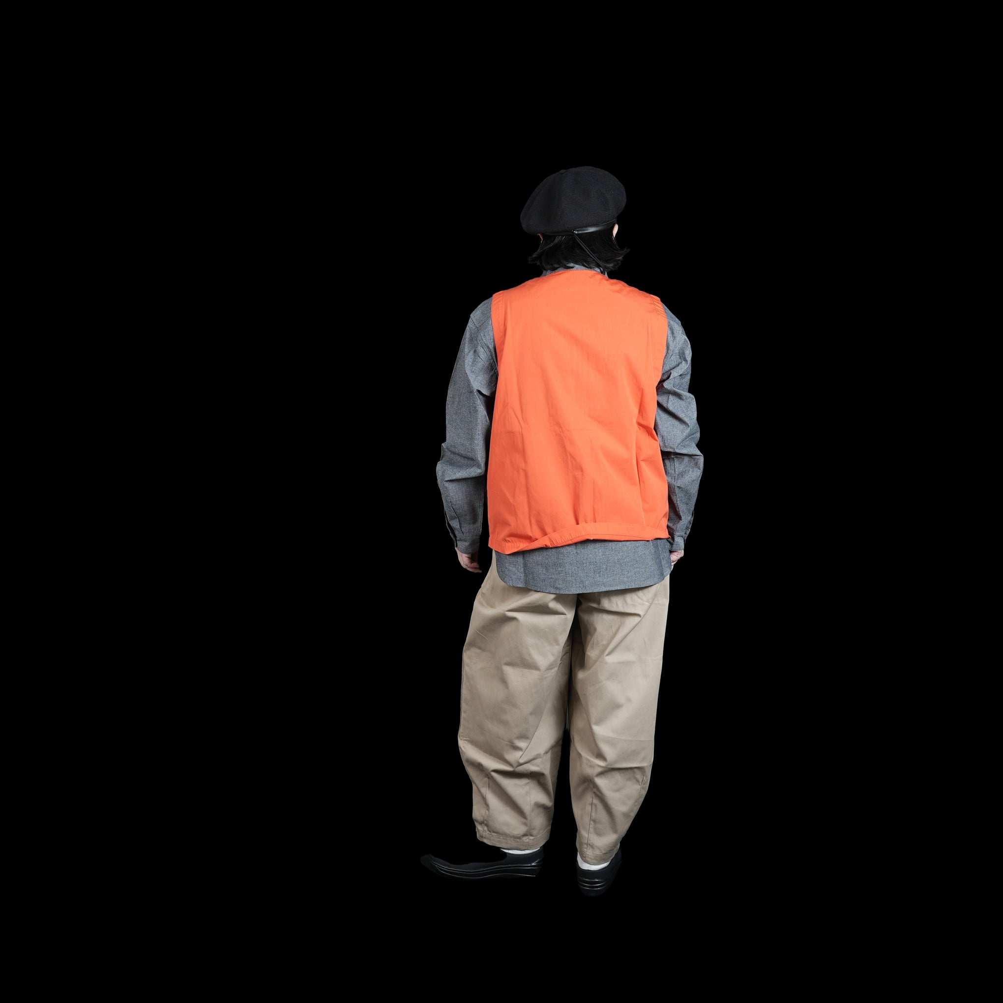 Name:SS23-M69 VEST Color:INTERNATIONAL ORANGE | Size:L【WORKWARE】