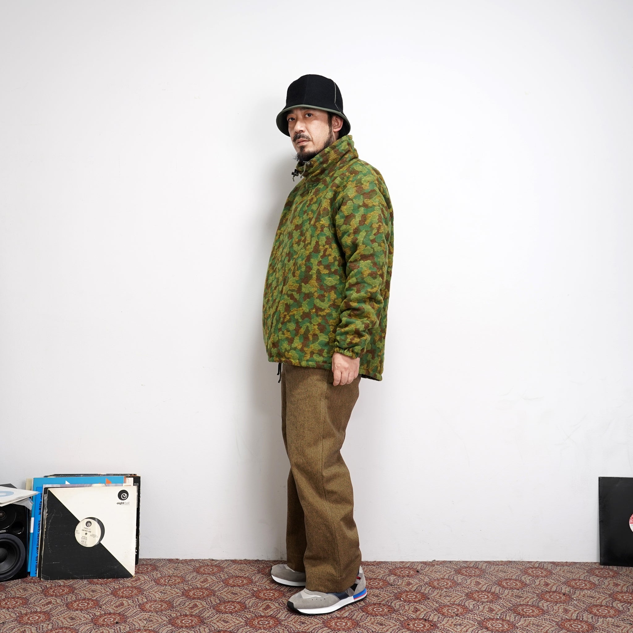 M30306 | Chino Pants | Color:Old Hunting Brown/Black Mix | Size:30/32/34【MONITALY_モニタリー】