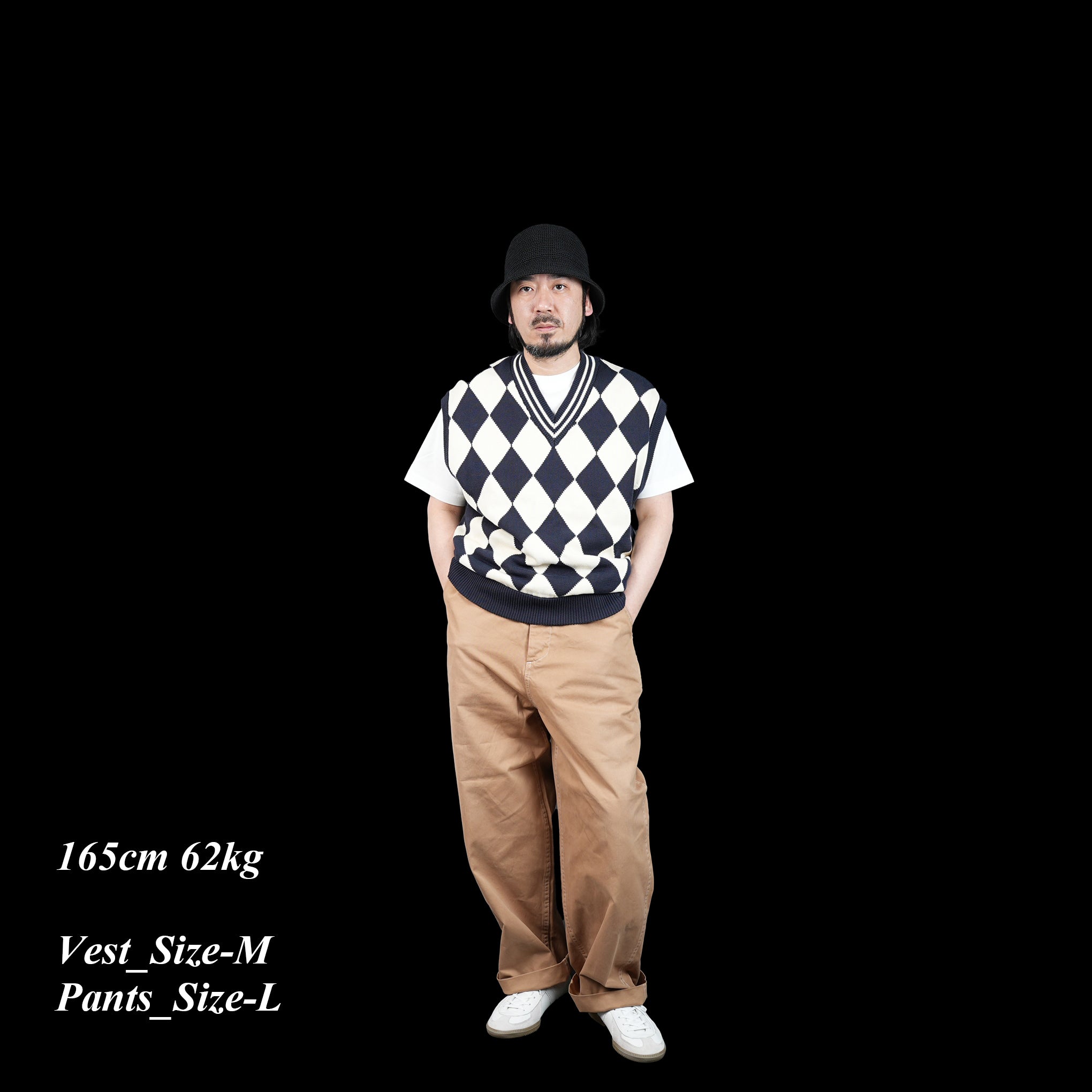 23#05373-4210 | FRENCH ARMY CHINO Vintage 50’S | Color:ベージュ/レッド【MINAMI ANDERSON_ミナミアンダーソン】