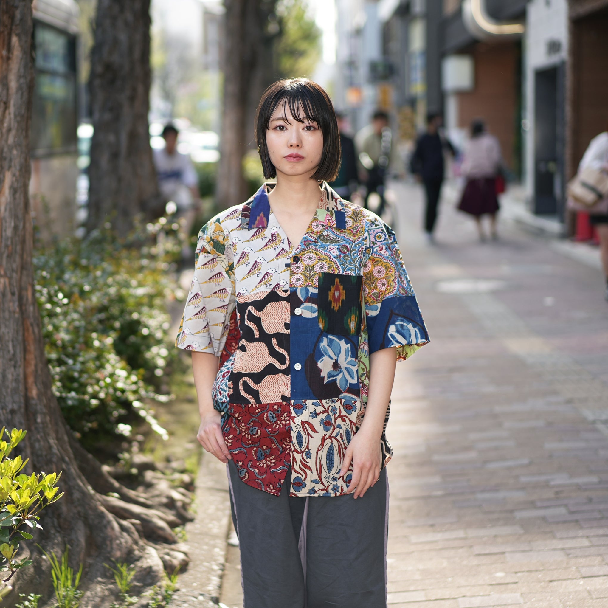 No:kardo04_a | Name:RONEN | Color:Patchwork 03【KARDO_カルド】