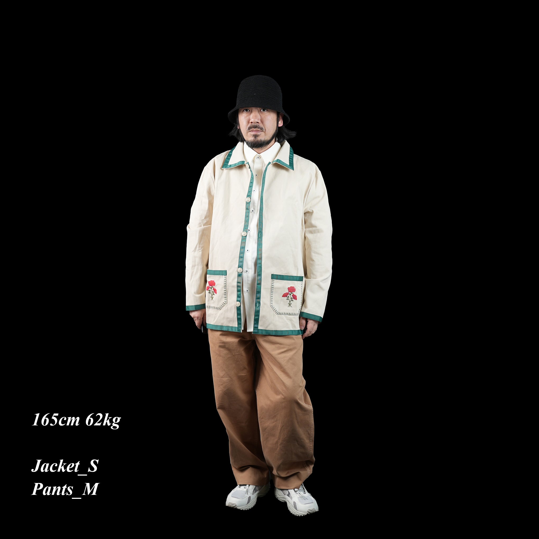 No:27SM02JKM019CRM | Name:Gordon Embroidered Jacket | Color:Cream【SISTER JANE_シスタージェーン】【archive】