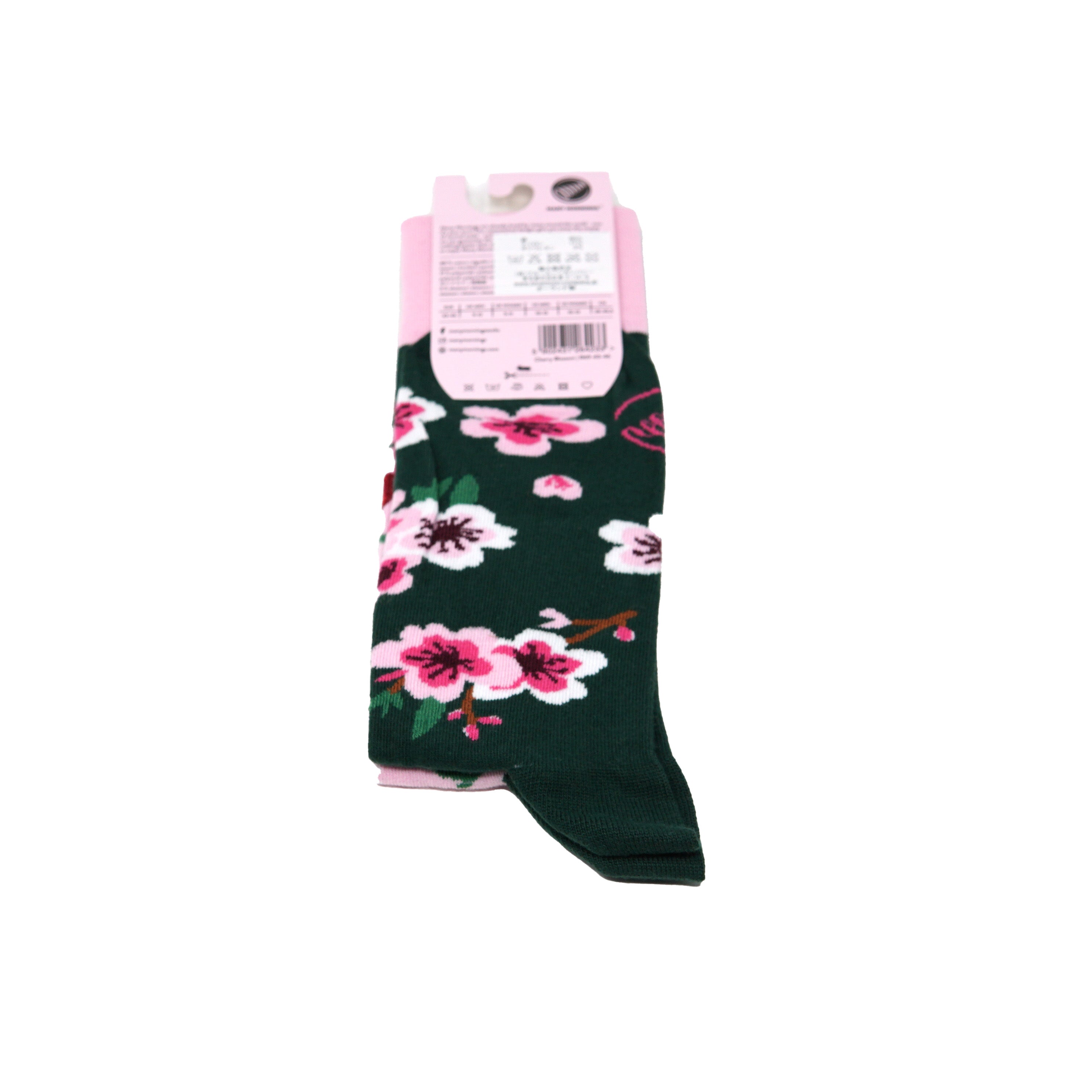many mornings reguler socks /Cherry Blo/ 【many mornings メニ―モーニングス】【ネコポス選択可能】-MANY MORNIGS-ADDICTION FUKUOKA