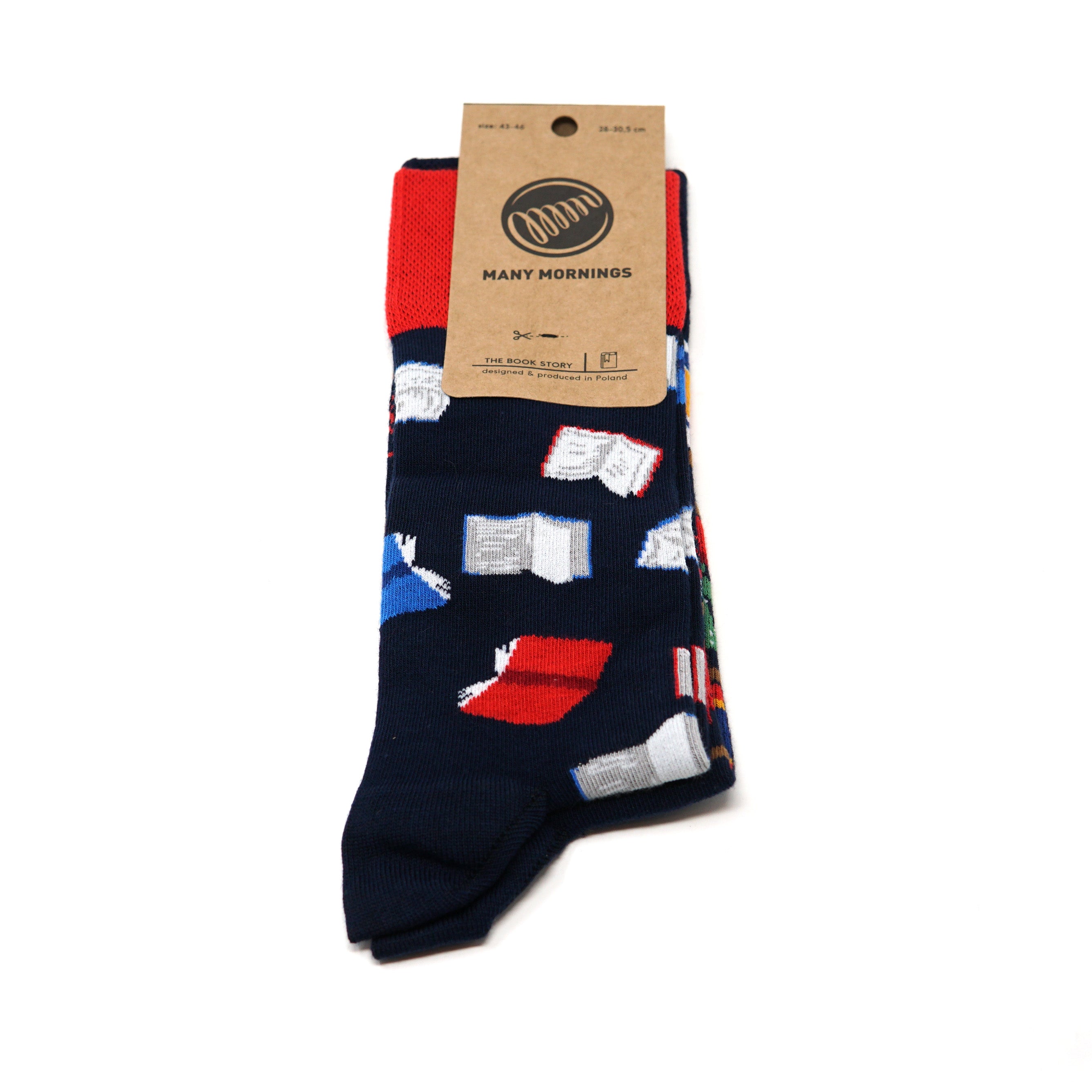 many mornings reguler socks /The Book S/ 【many mornings メニ―モーニングス】【ネコポス選択可能】-MANY MORNIGS-ADDICTION FUKUOKA