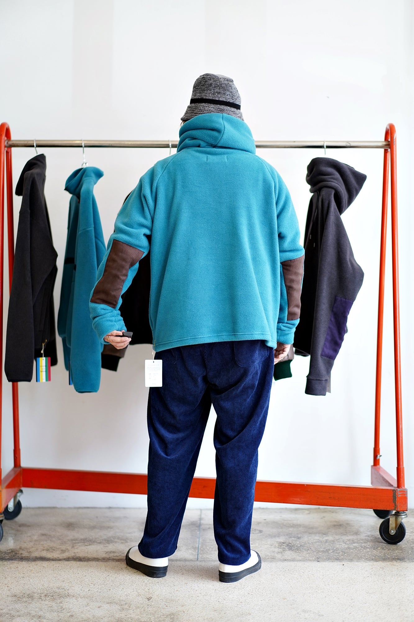 No:VOO-1072 | Name:The Hoody | Color:Steel/Black | Size:Queen/King【VOO】【入荷予定アイテム・入荷連絡可能】-VOO-ADDICTION FUKUOKA