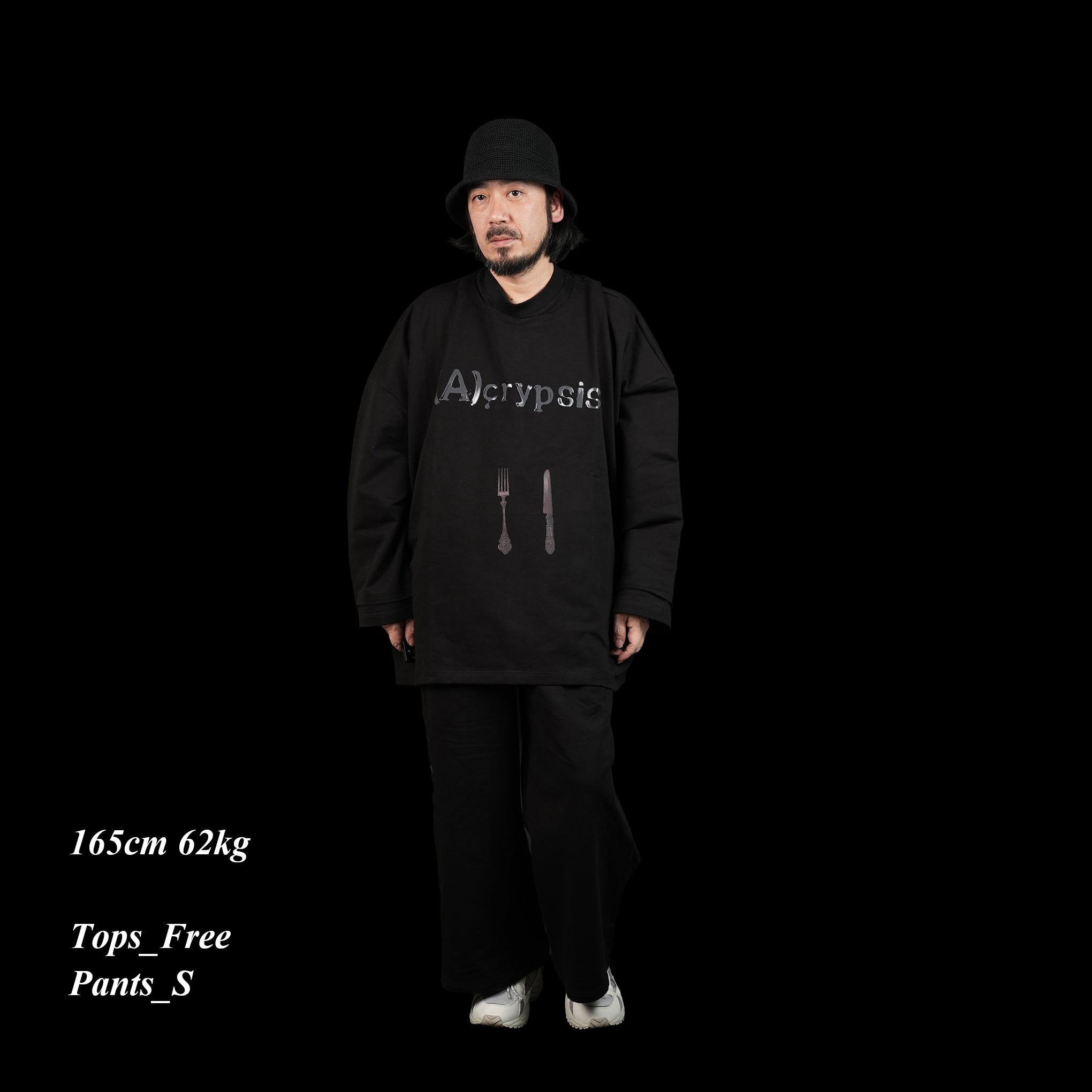 No:SNS23-SP-P01black | Name:2023A/W Tokyo Fashion Week Limited Project / "Koppers Truffle Black Cream" Two Piece Drawstring Pants | Color:Black【SEIVSON_セイブソン】【(A)crypsis_エイクライプシス】