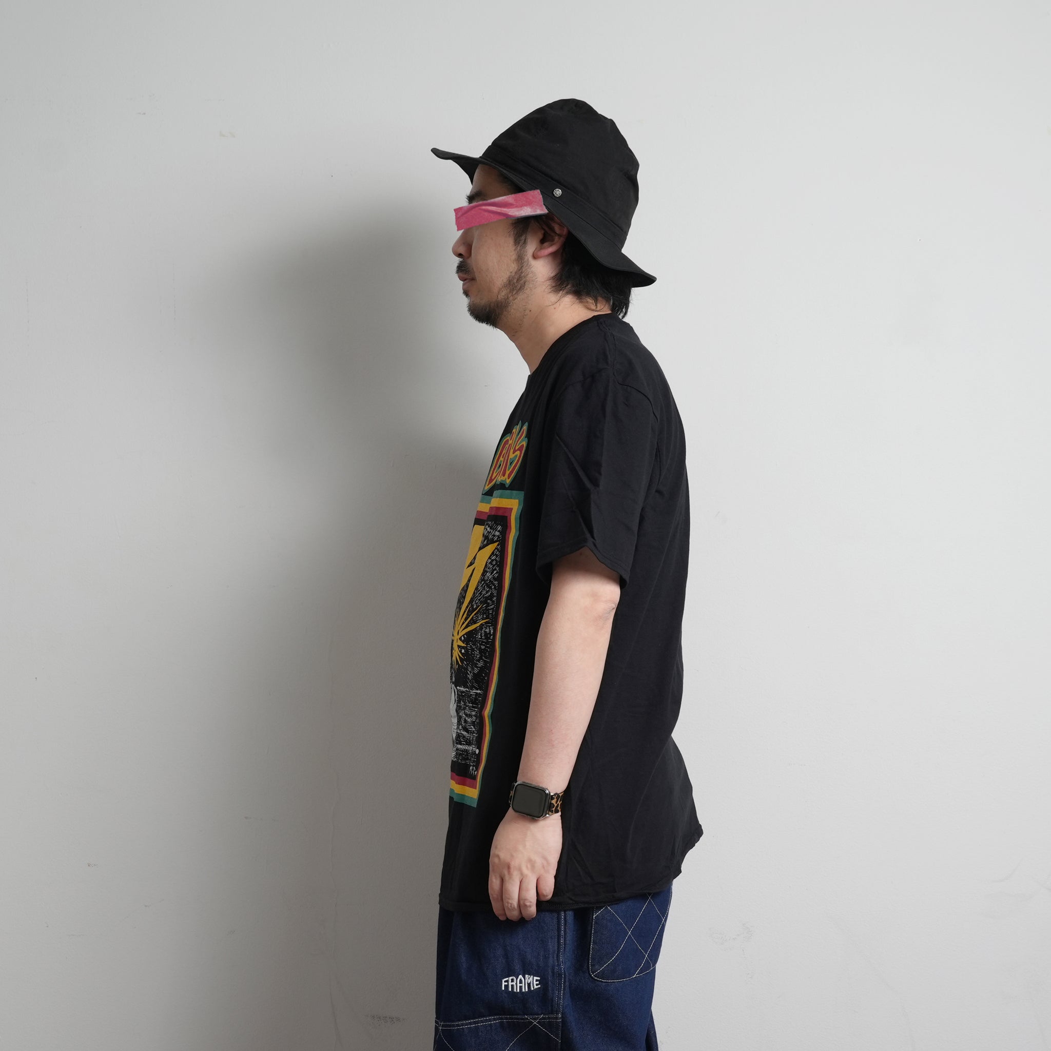 No:BADBTS01MB | Name:BadBrains_Capitol Strike Tee |  Color:Black【ROCK OFF】【ネコポス選択可能】